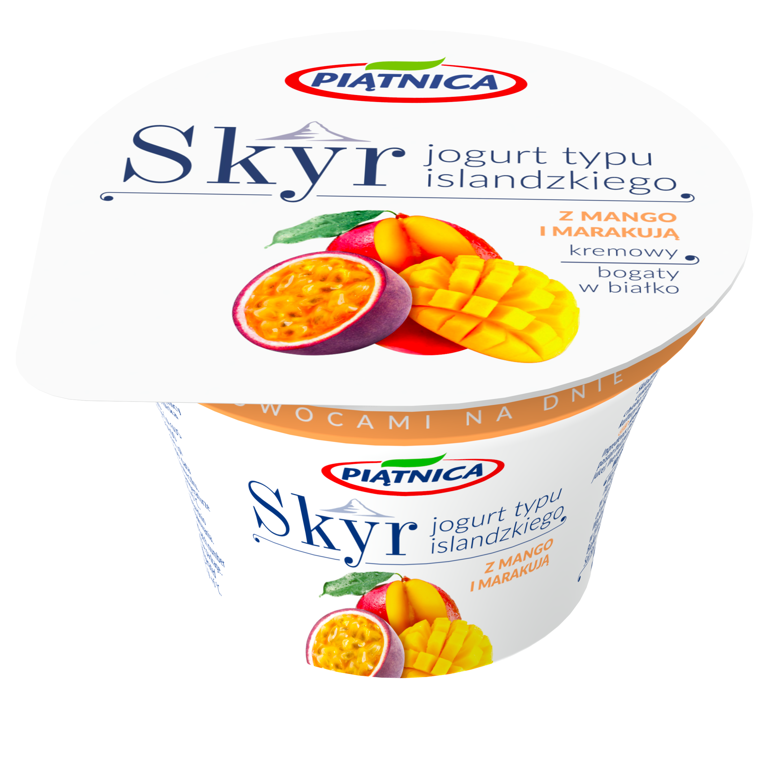 Piątnica Skyr Jogurt Typu Islandzkiego Z Mango I Marakują 150 G