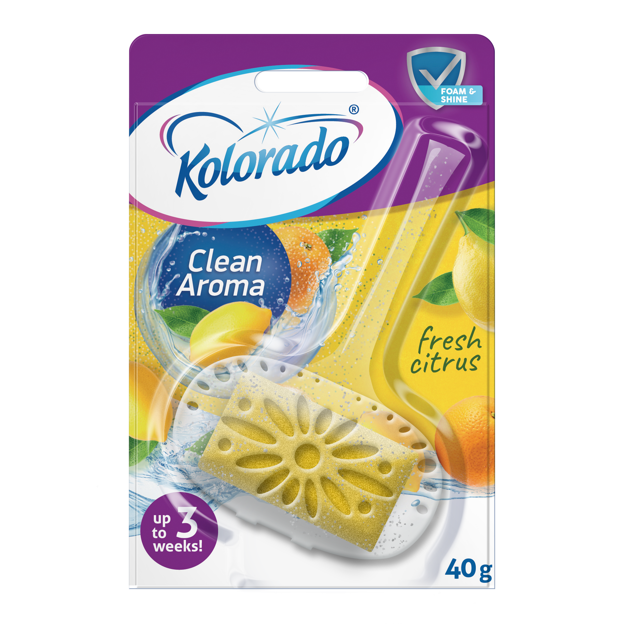 Kolorado Clean Aroma Kostka Wc Fresh Citrus 40G