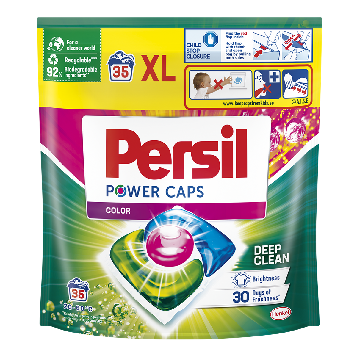 Persil Power Caps Color 35 Prań 490 G