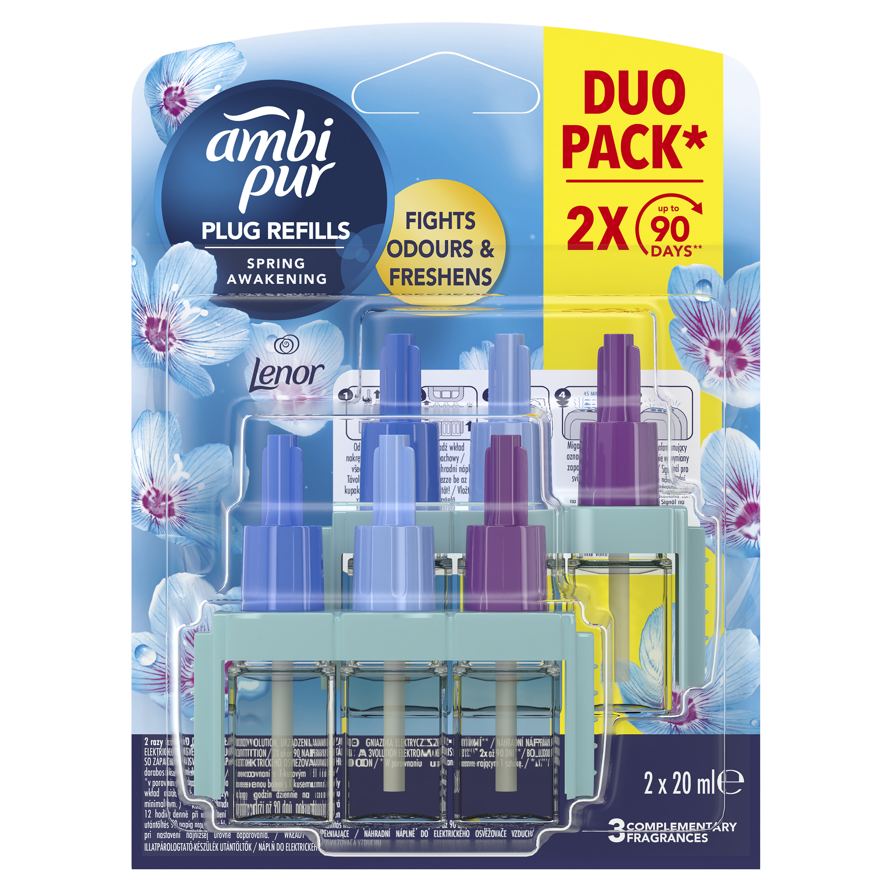 Ambi Pur Z Wkładem Do Elektrycznego Odświeżacza Powietrza Ambi Pur Spring Awakening, 40Ml