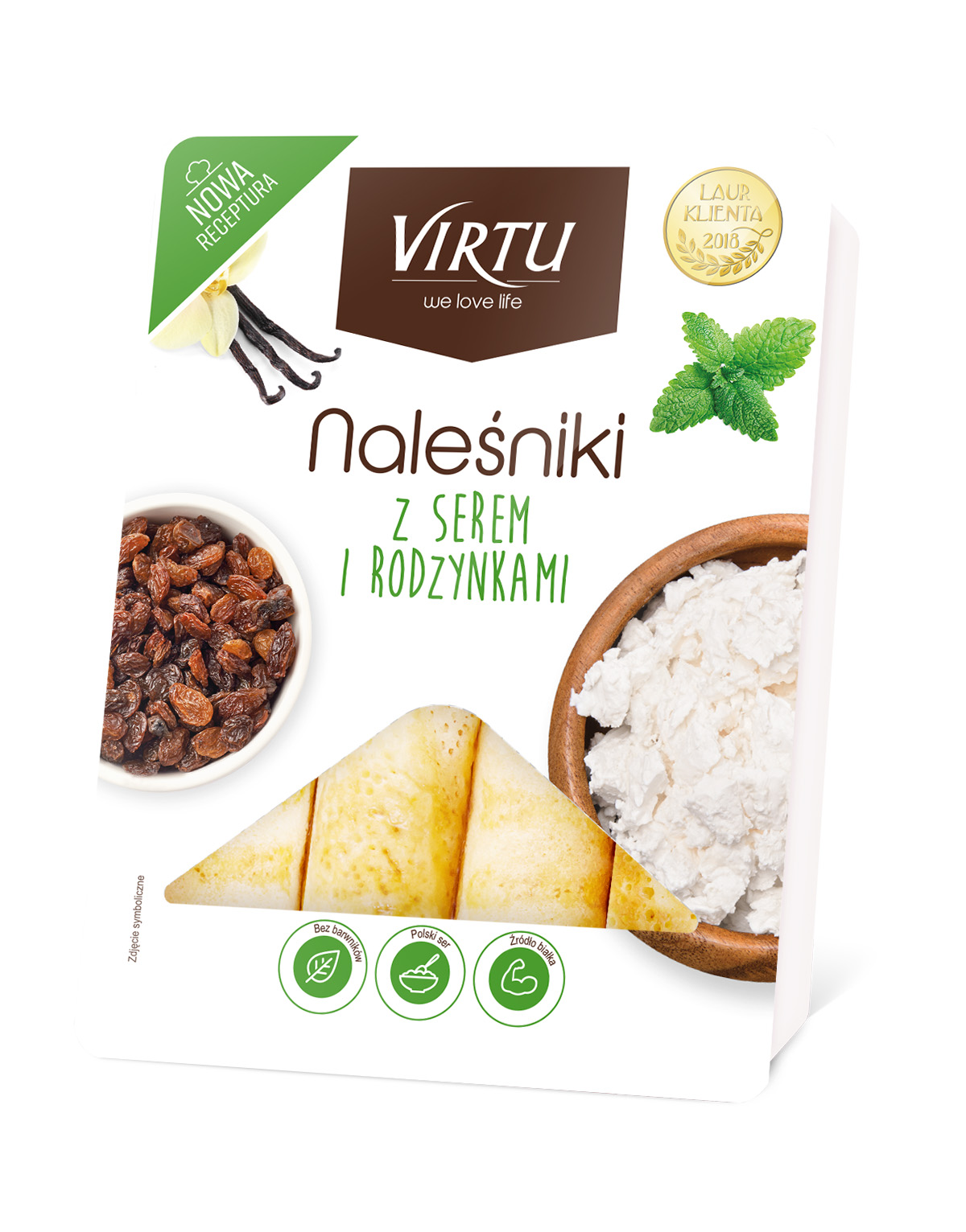 Naleśniki Z Serem I Rodzynkami Virtu 400G