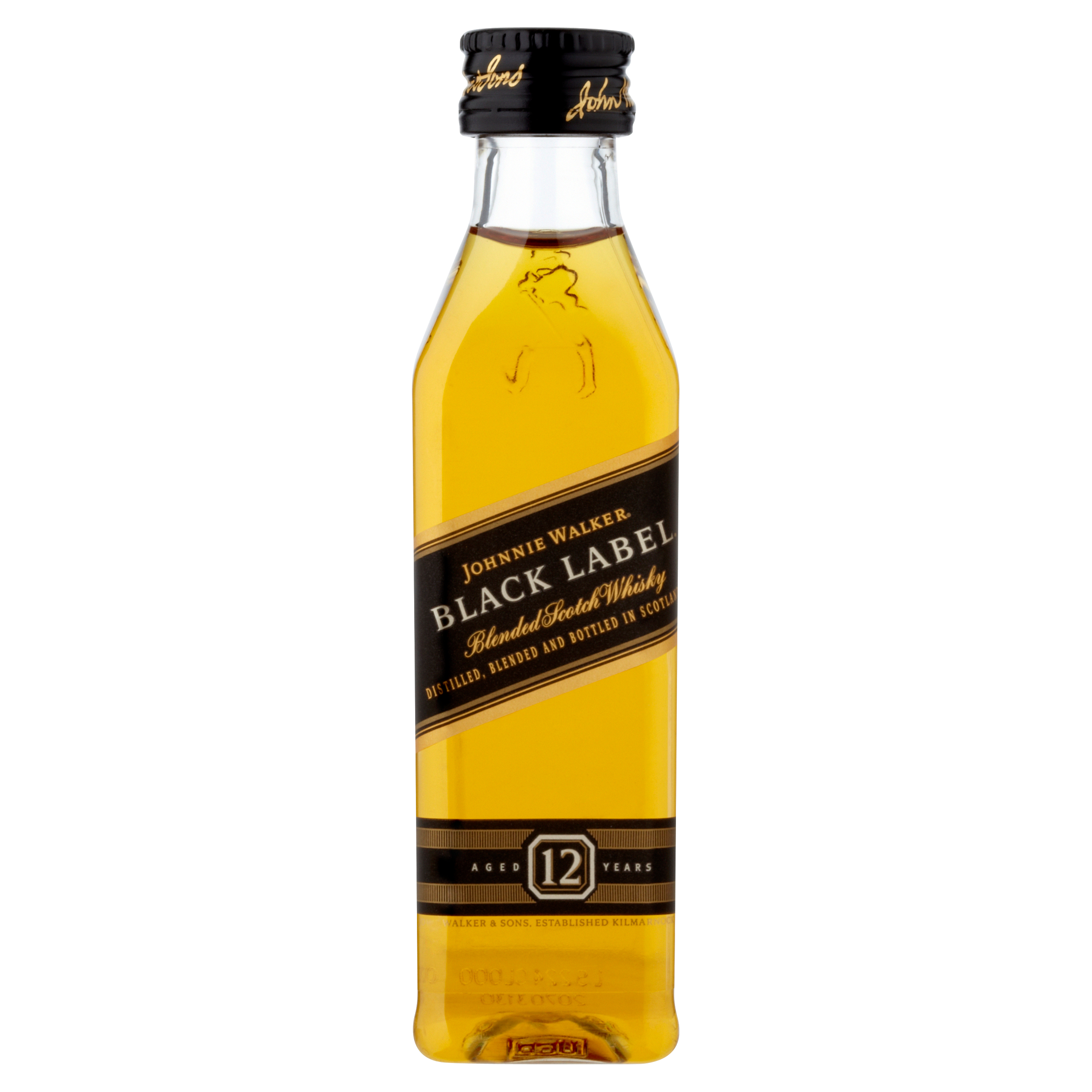 Johnnie Walker Black Label Whisky 40% 50 Ml