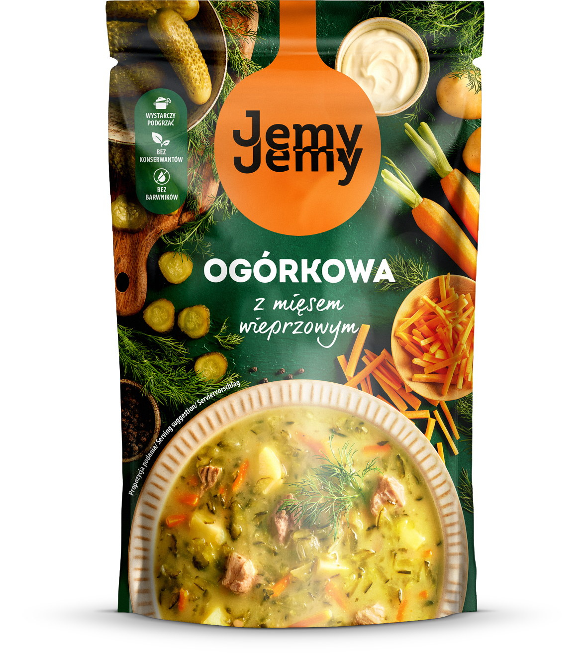 Jemyjemy Ogórkowa Z Mięsem Wieprzowym 450G