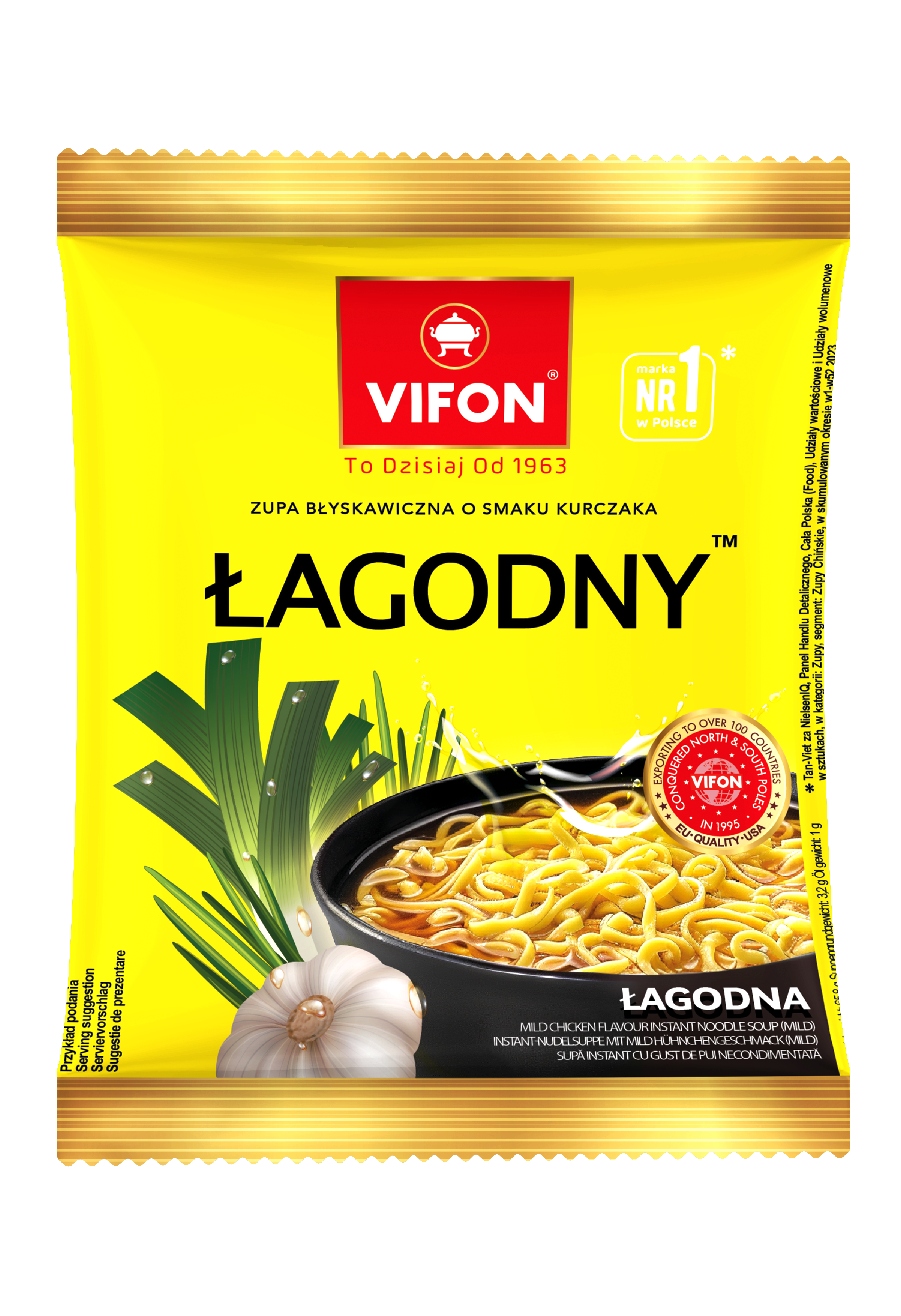 Vifon Zupa O Smaku Kurczaka Łagodny 70 G