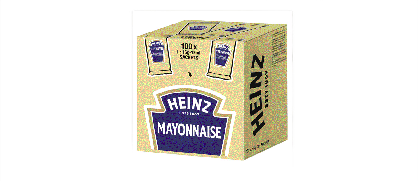 Heinz Majonez Saszetki 100X 16G-17Ml