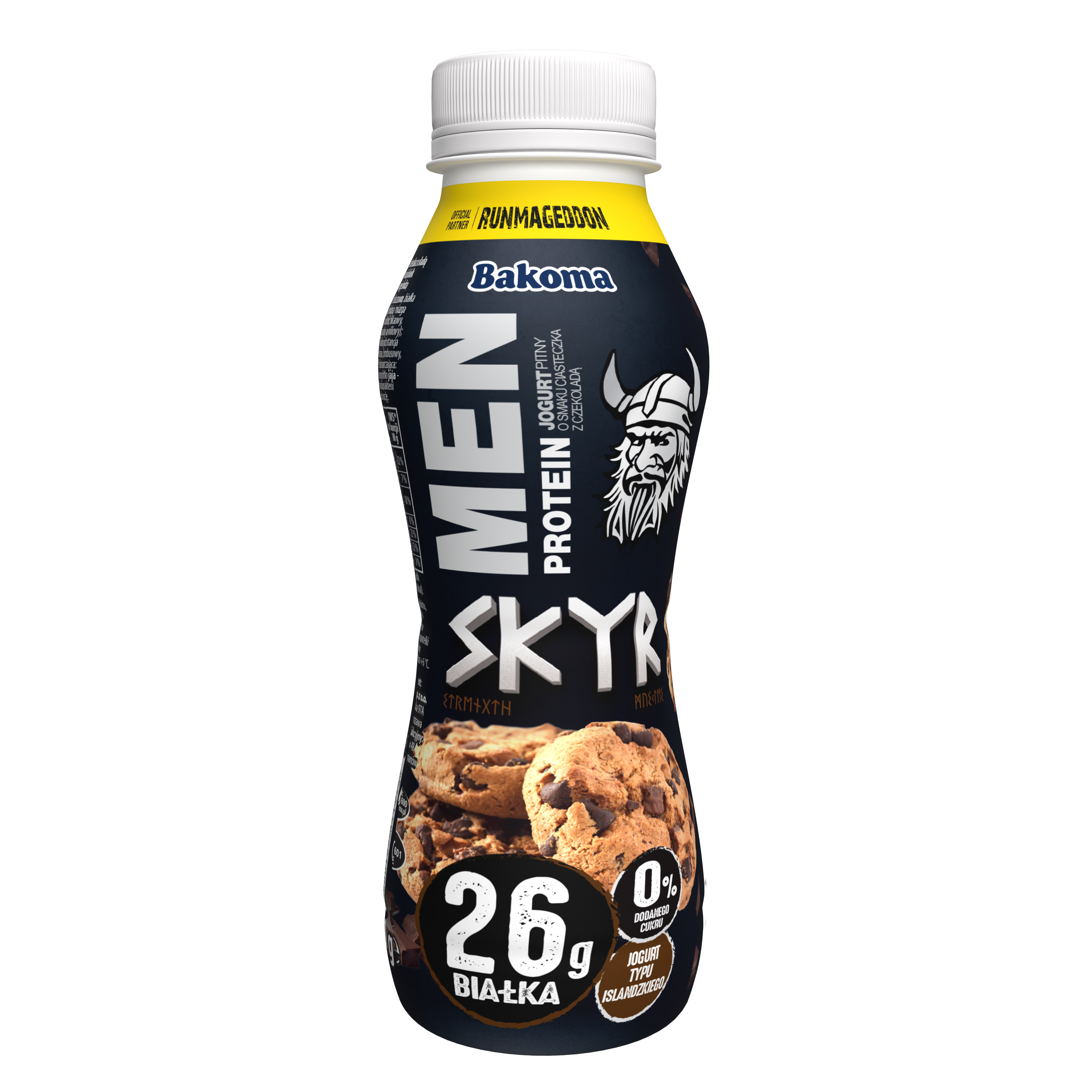 Bakoma Men Protein Skyr Jogurt Pitny O Smaku Ciastka Z Czekoladą 300G
