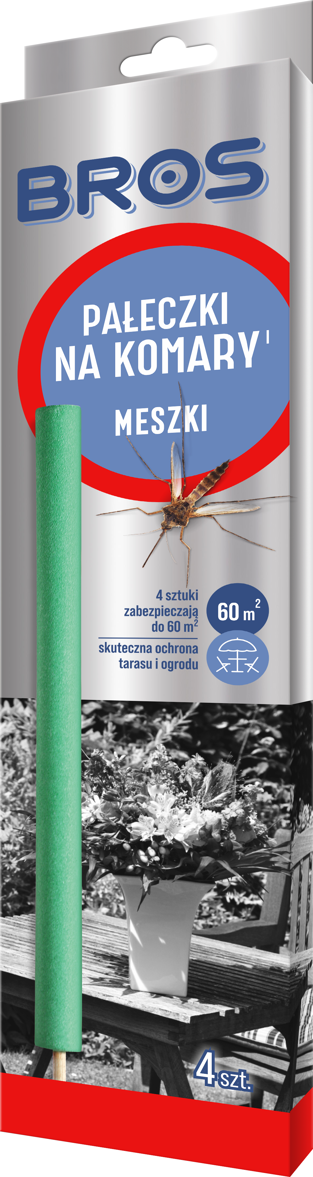 Bros - Pałeczki Na Komary 4Szt