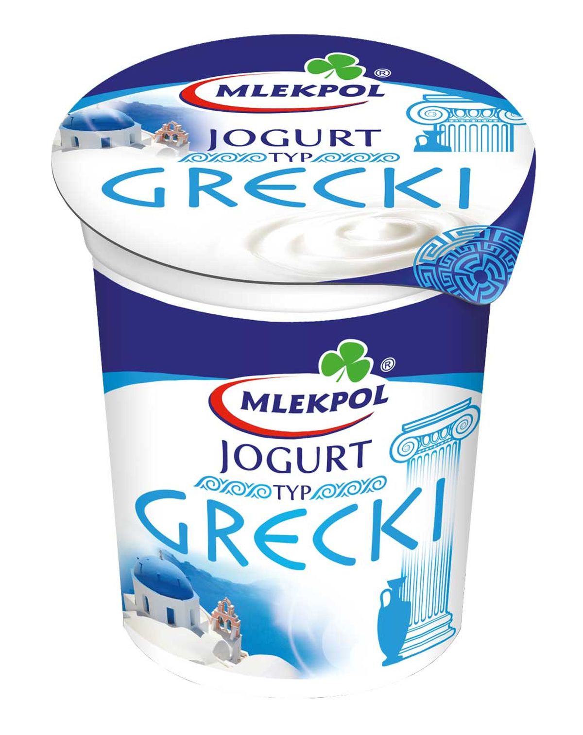 Jogurt Naturalny Typ Grecki 350G Mlekpol