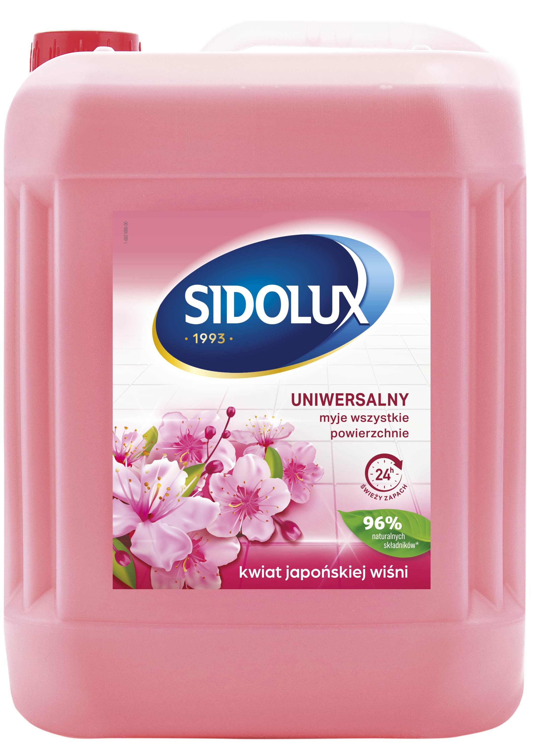 Sidolux Płyn Do Mycia Podłóg Uniwersalny - Kwiat Japońskiej Wiśni 5L