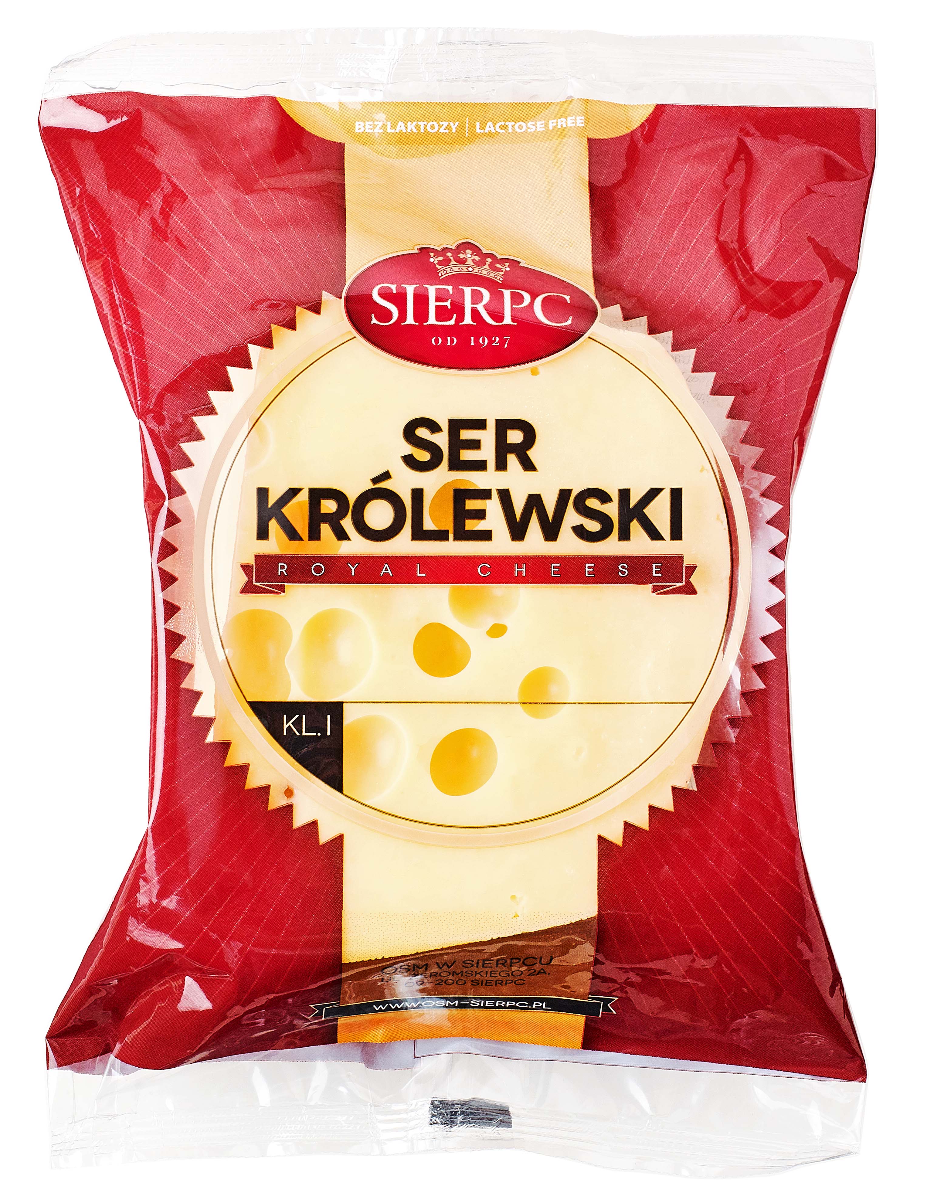 Sierpc Ser Królewski Kostka 250G
