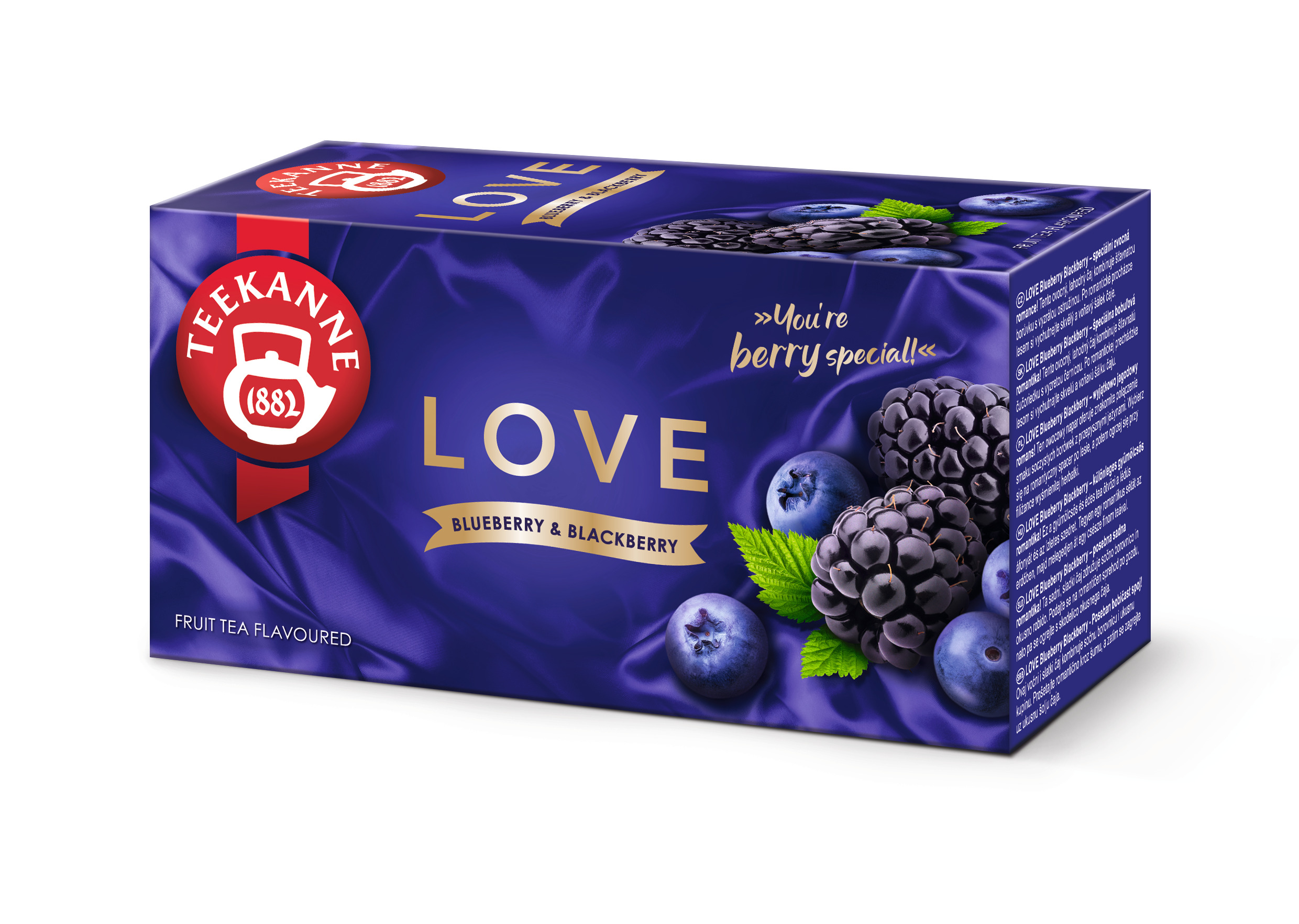 Herbatka Owocowa Teekanne Wof Love Blueberry Blackberry 20X2,25G