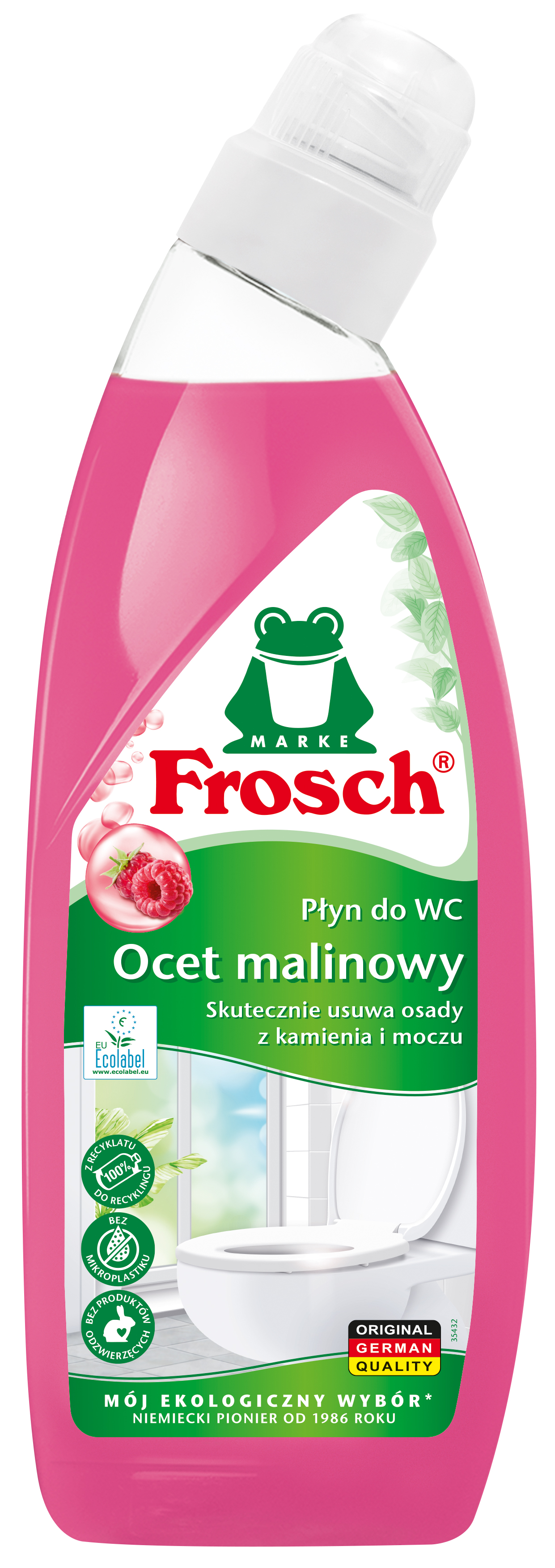 Frosch Ocet Malinowy Środek Do Wc 750 Ml