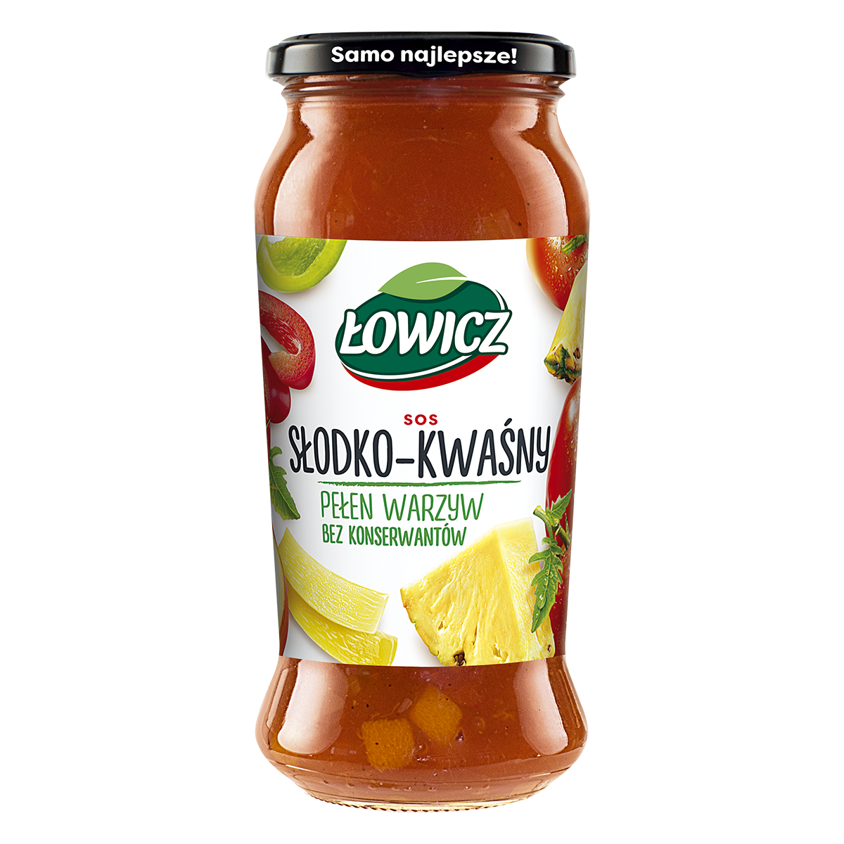 Łowicz Sos Słodko-Kwaśny 500 G