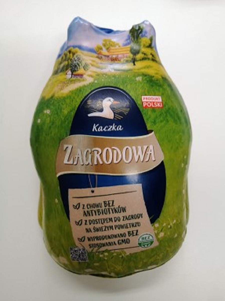 Kaczka Zagrodowa Bez Podrobów Bez Szyi Klasa A Ok. 2,2 Kg Produkt Głęboko Mrożony