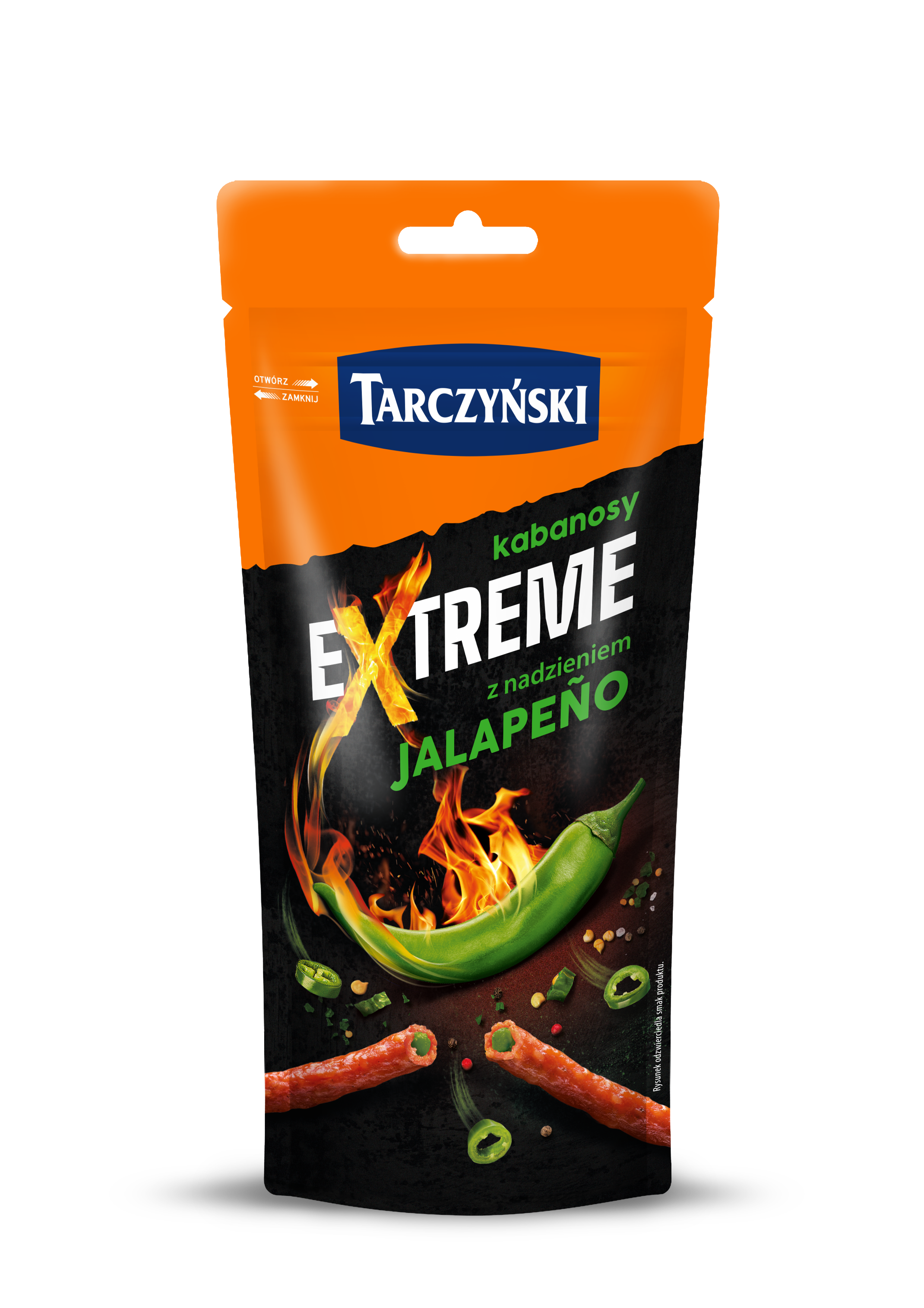 Kabanosy Nadziane Extreme Jalapeno 95 G Tarczyński