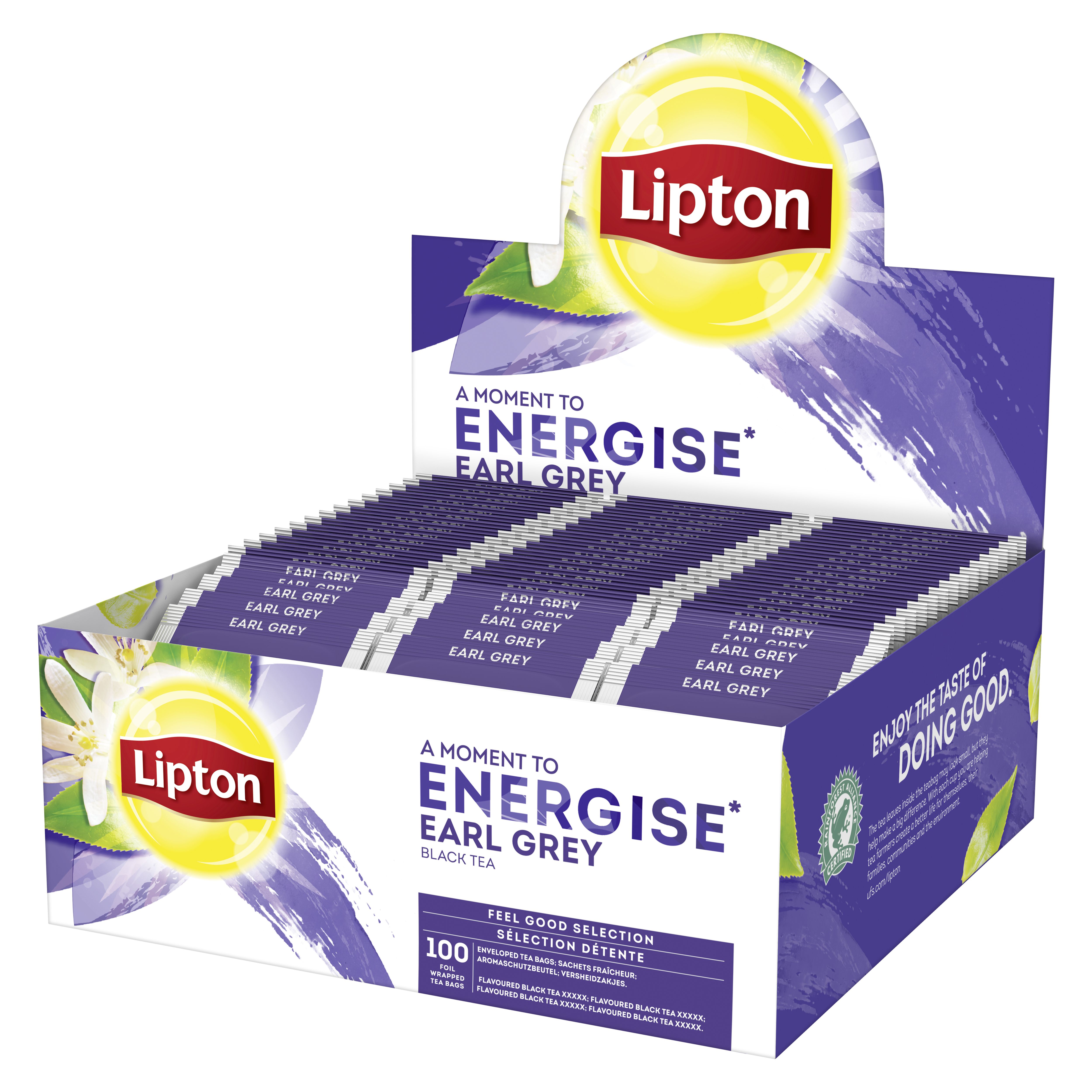 Herbata Lipton Classic Earl Grey 100 Kopert X 2G