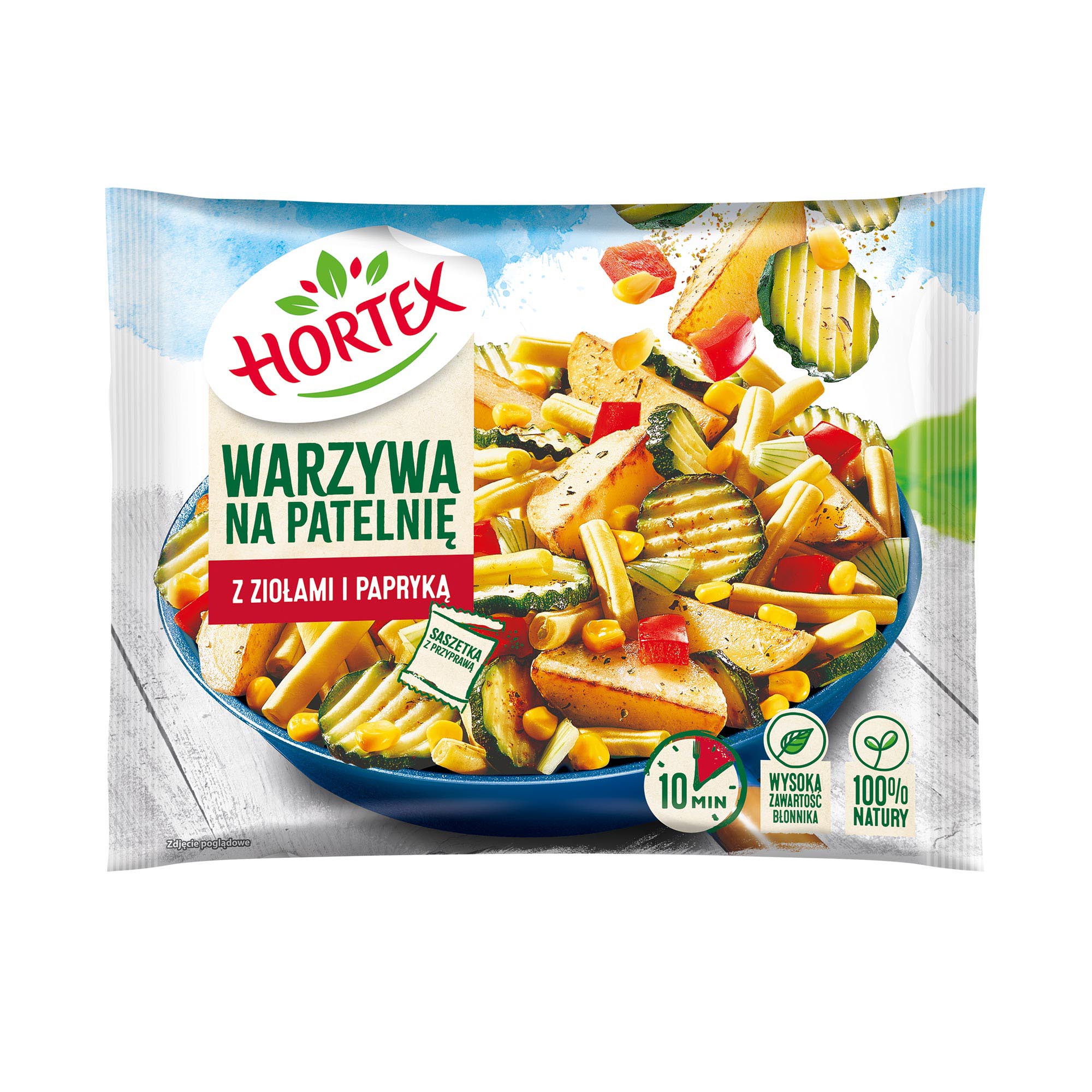 Hortex Warzywa Na Patelnię Z Ziołami I Papryką 450 G
