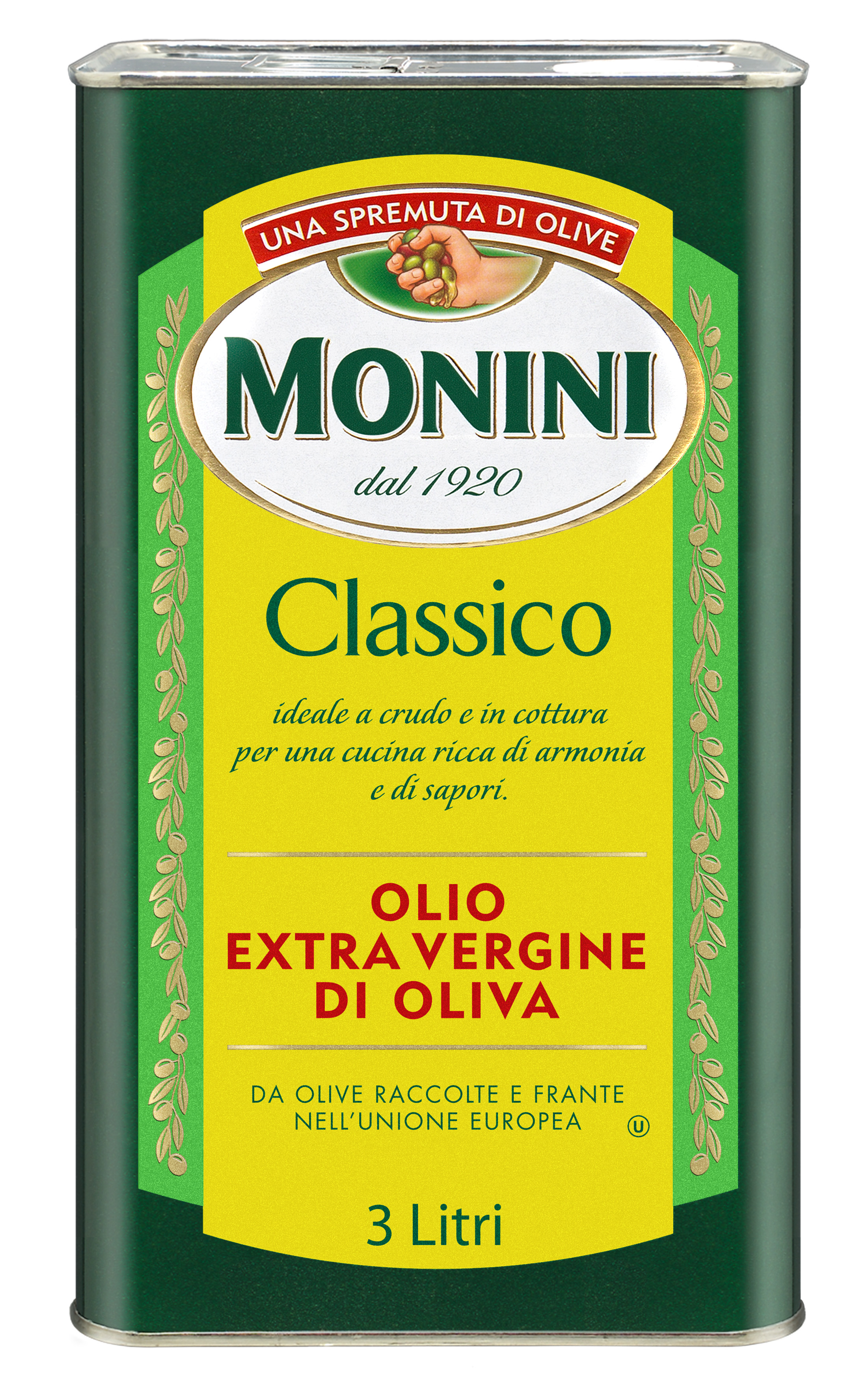 Monini Oliwa Z Oliwek Extra Vergine Classico 3 L