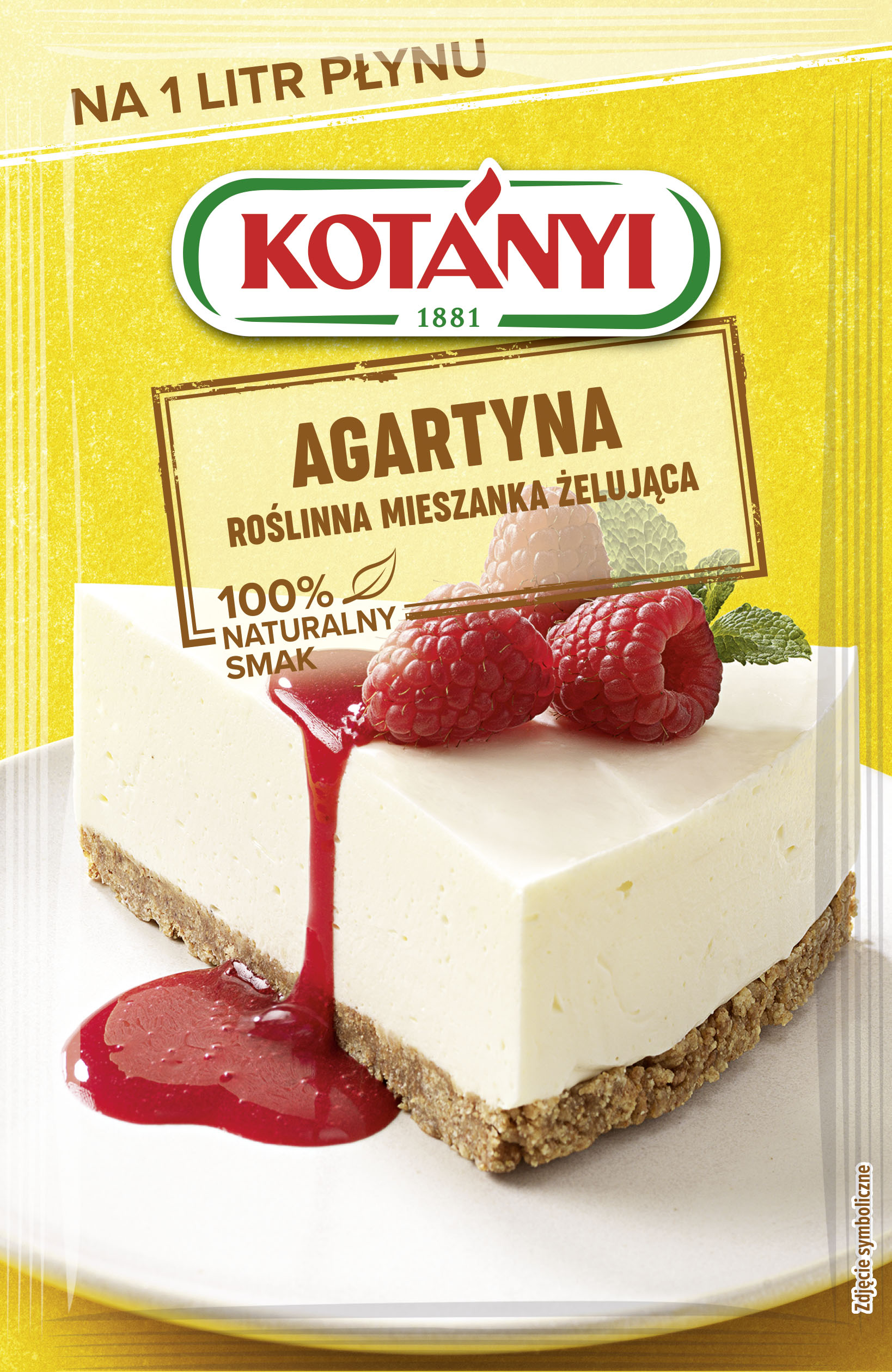 Kotanyi Agartyna Roślinna Substancja Żelująca 20G