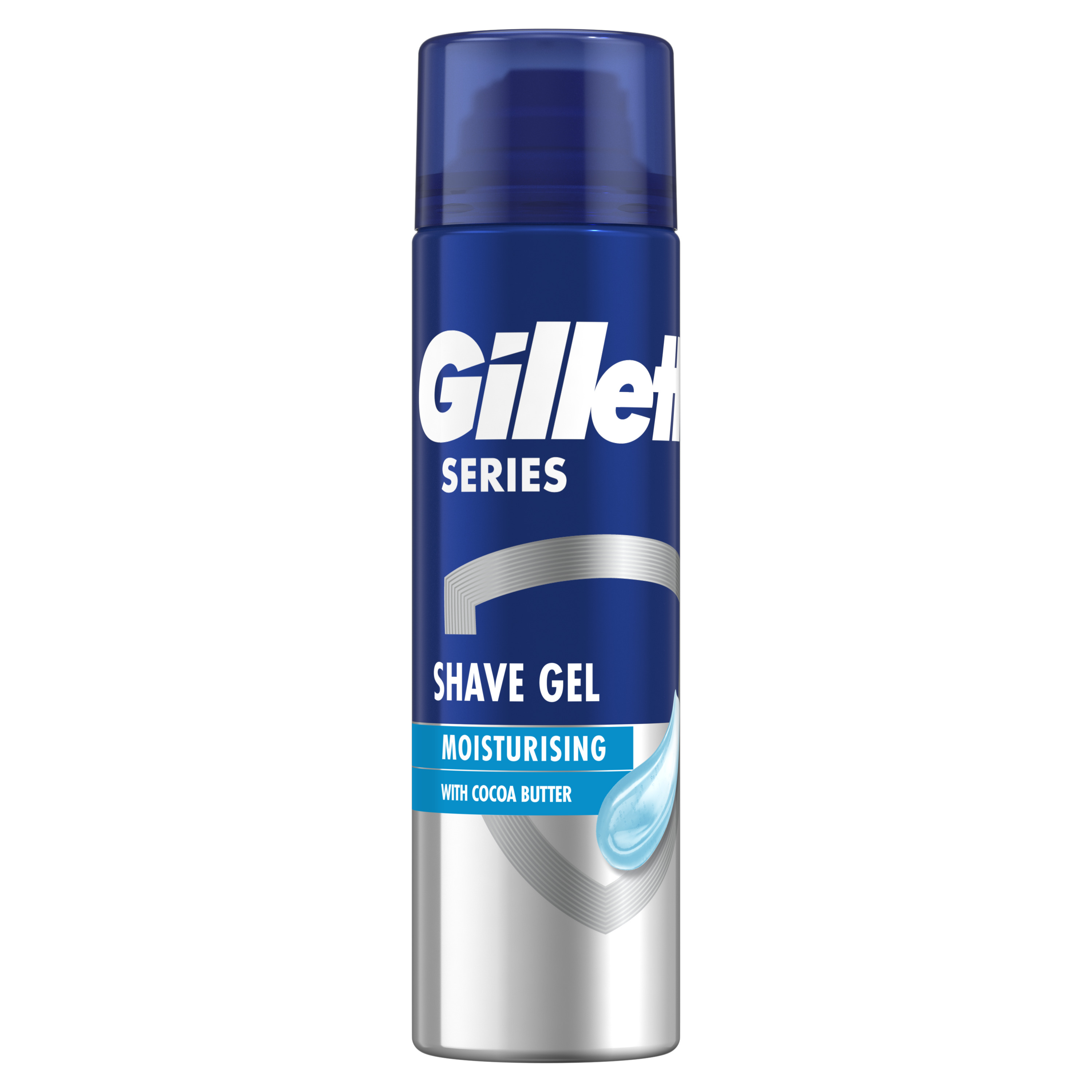 Gillette Series Nawilżający Żel Do Golenia Z Masłem Kakaowym, 200 Ml