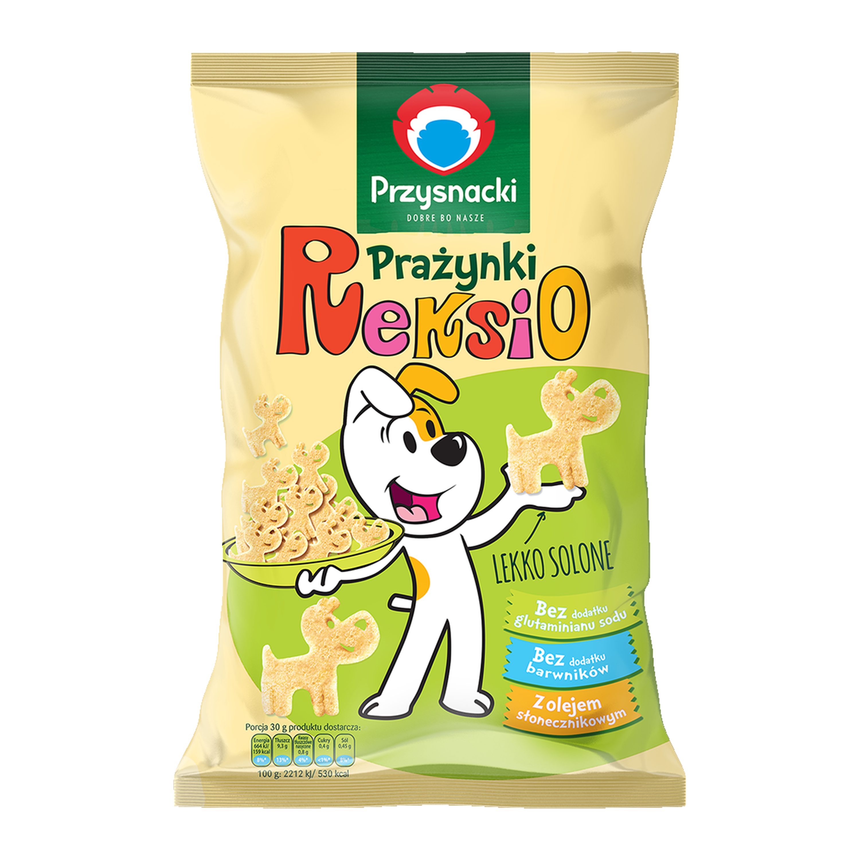 Przysnacki Prażynki Reksio Lekko Solone 95 G