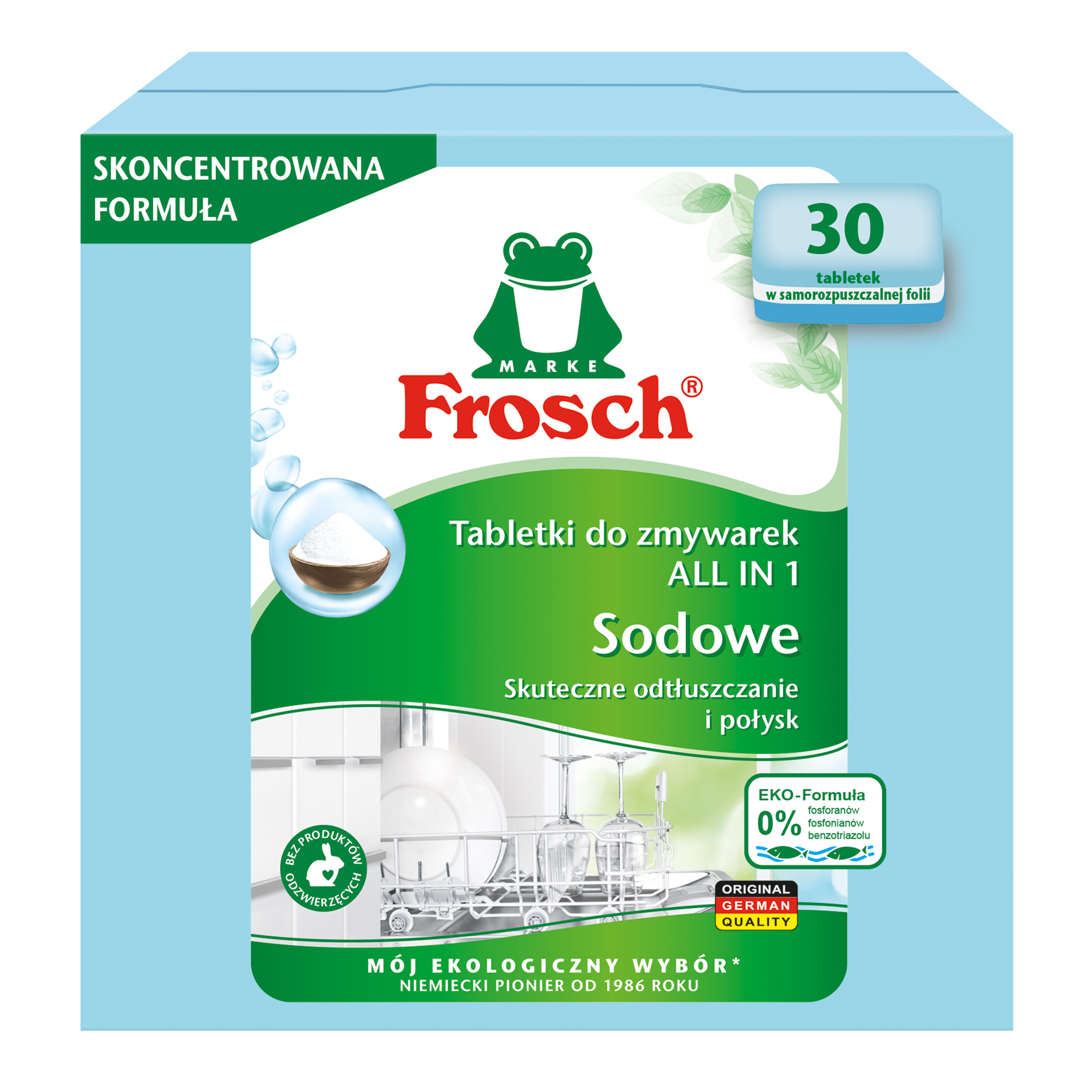 Frosch Sodowe Tabletki Do Zmywarek, 30 Szt.