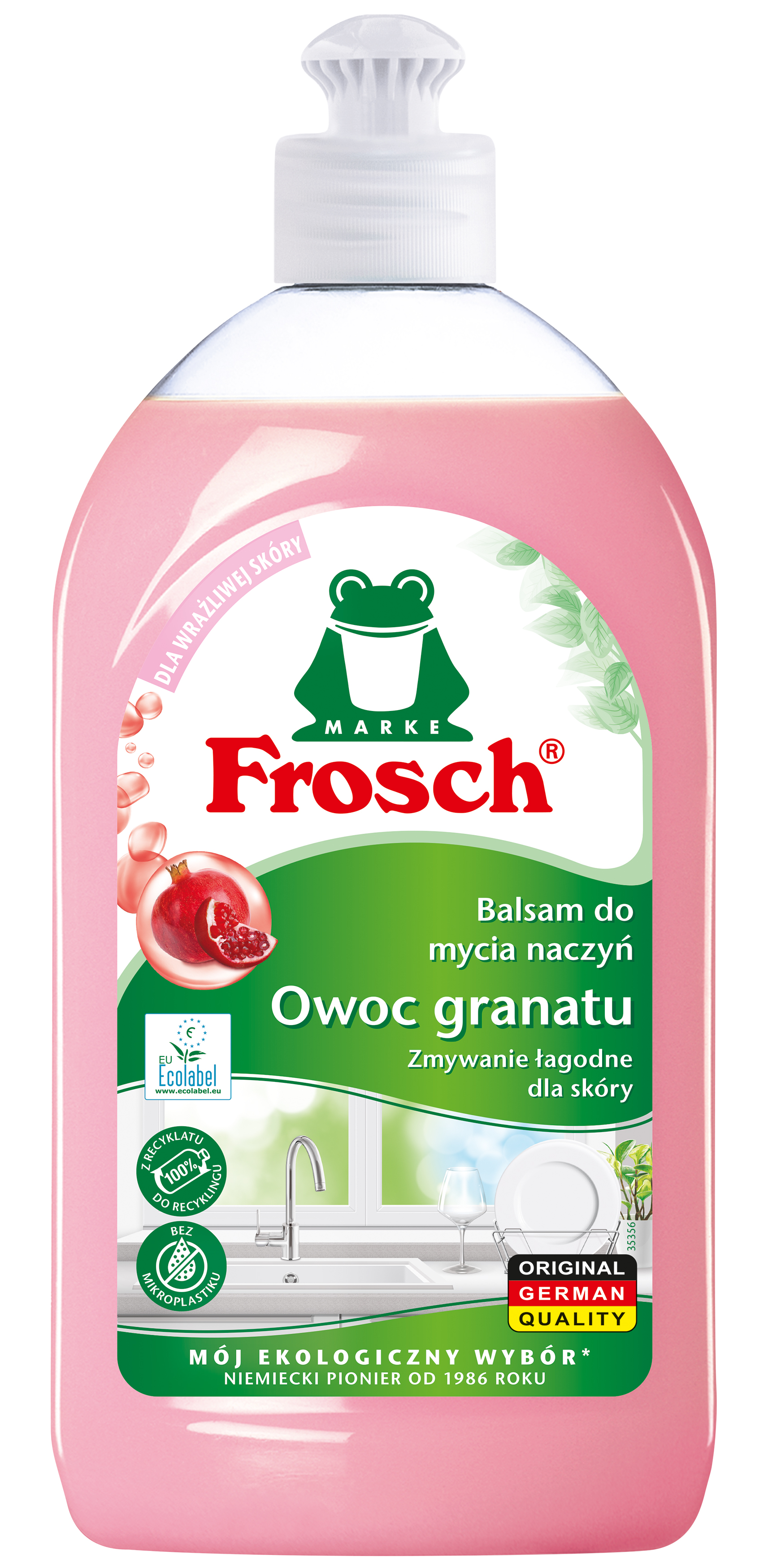 Frosch Owoc Granatu Balsam Do Mycia Naczyń 500 Ml