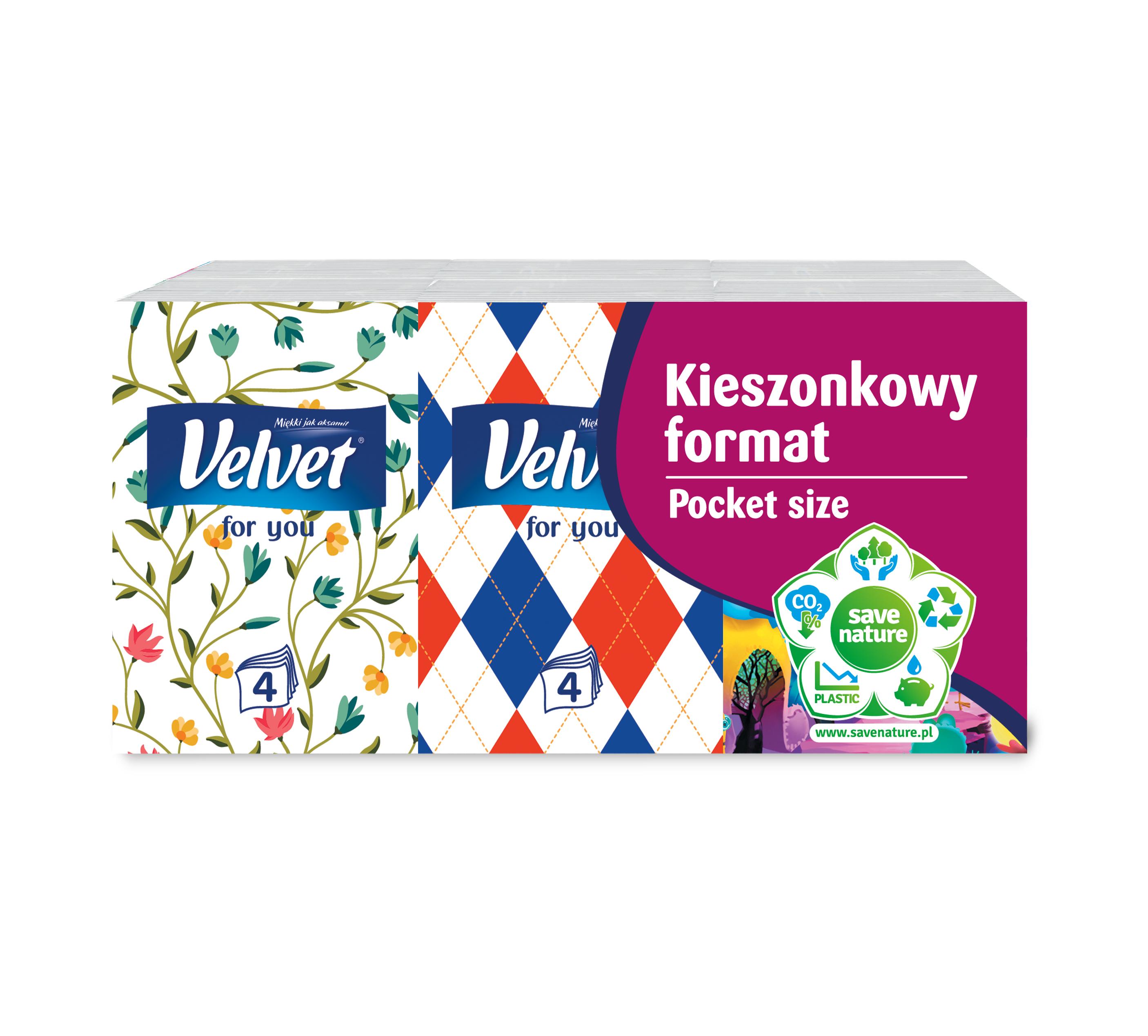 Chusteczki Higieniczne Velvet Minis Szt. 6X7