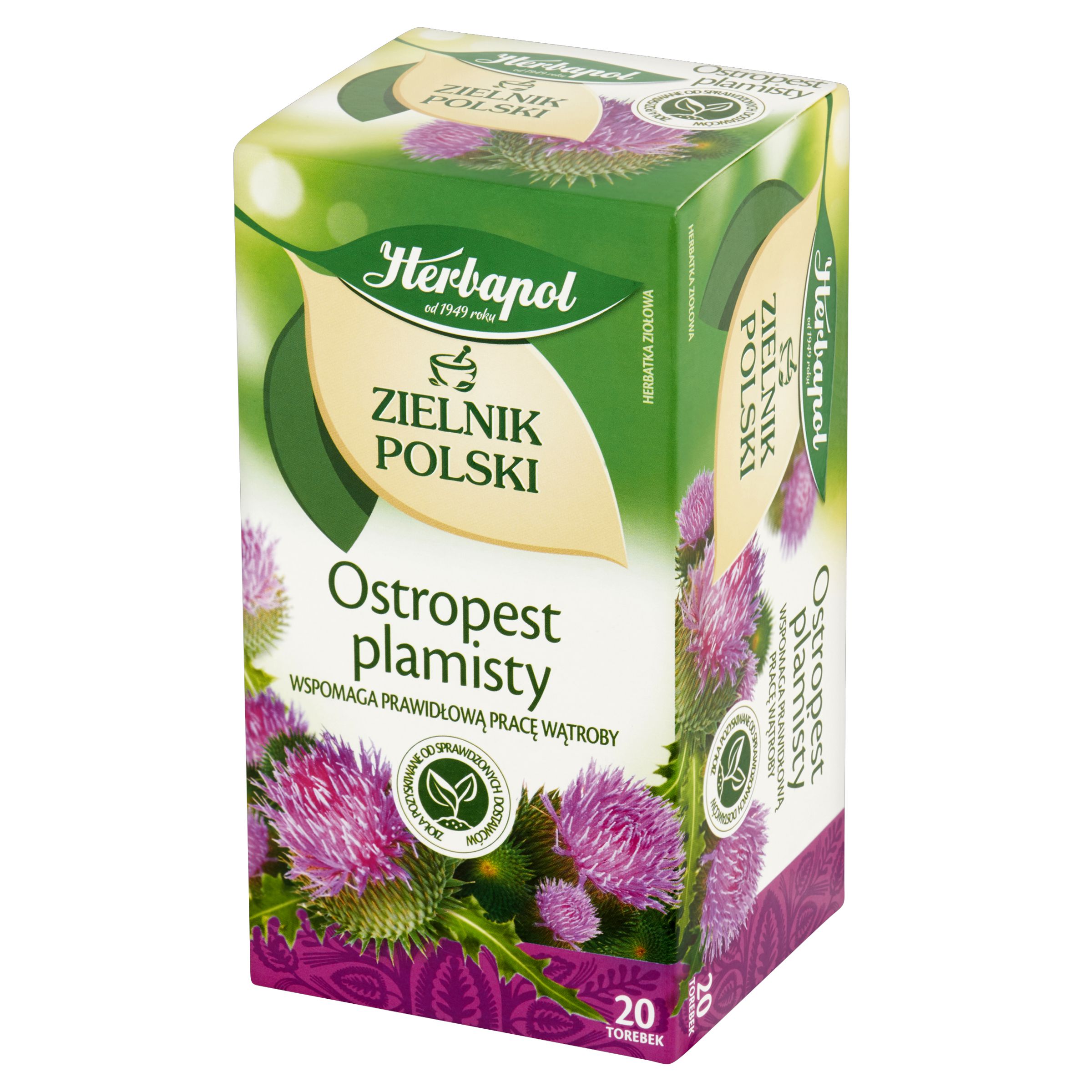 Zielnik Polski Ostropest Plamisty 20Tb/40G