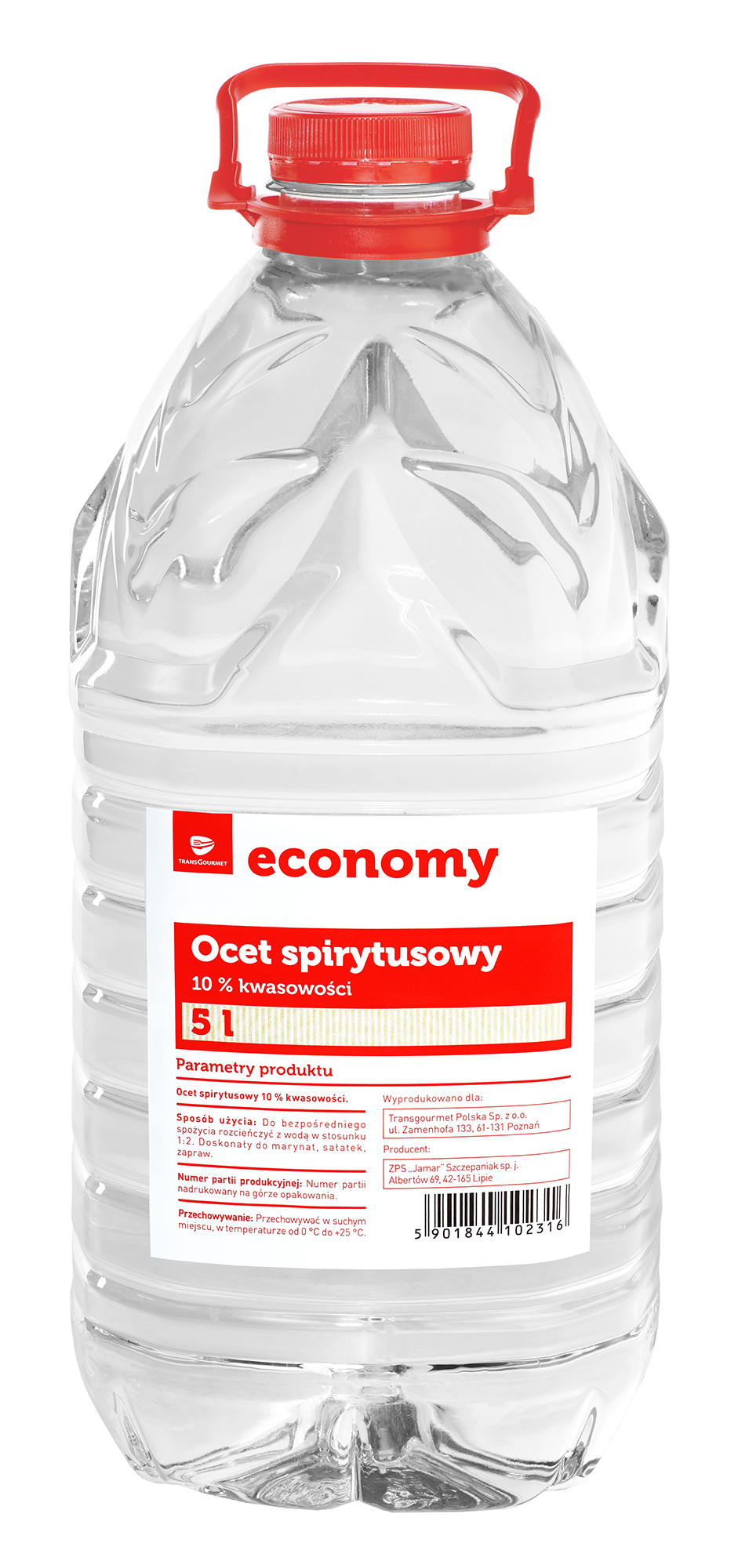 Tge Ocet Spirytusowy 10 % 5L