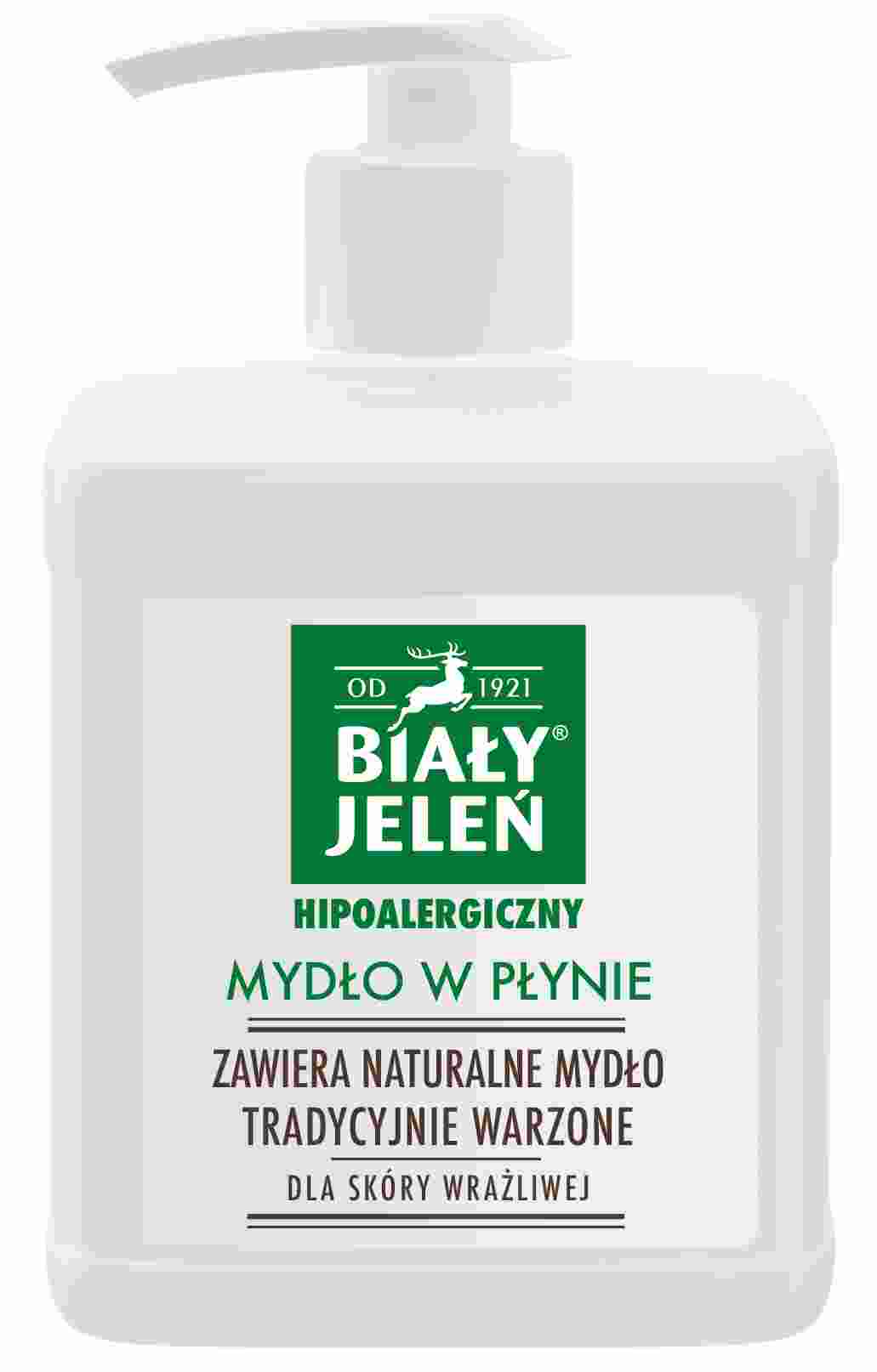 Mydło W Płynie Biały Jeleń 500Ml