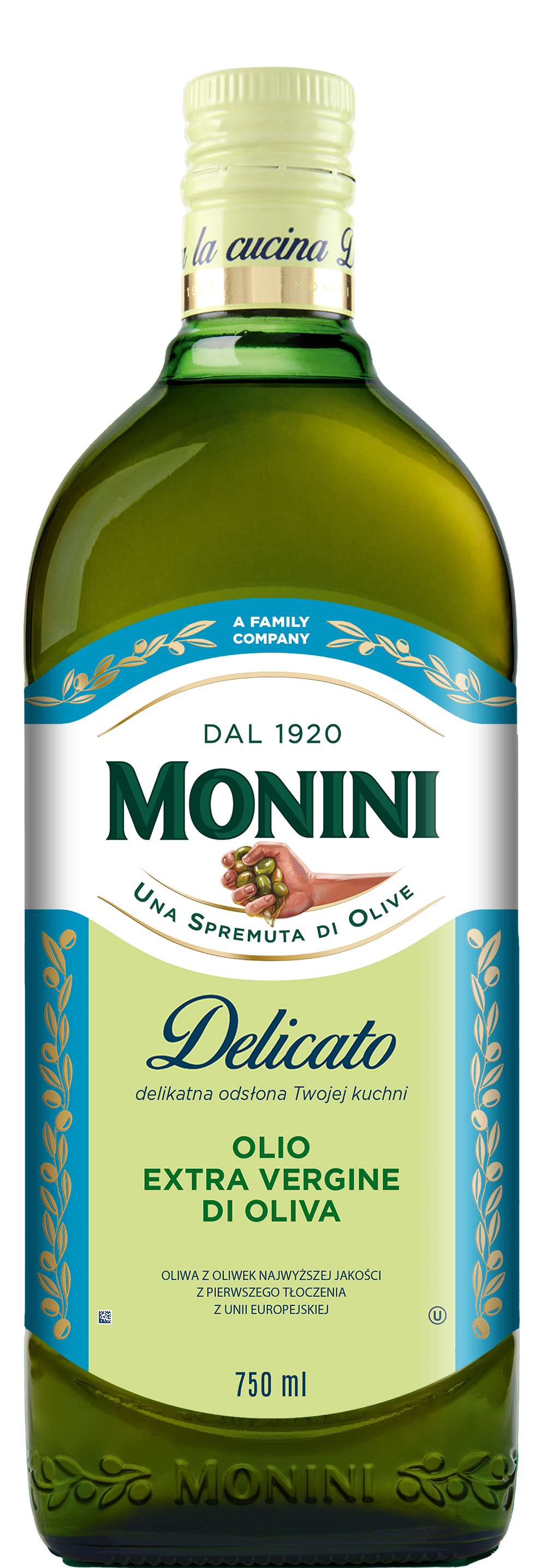 Monini Oliwa Z Oliwek Extra Vergine Delicato 750 Ml