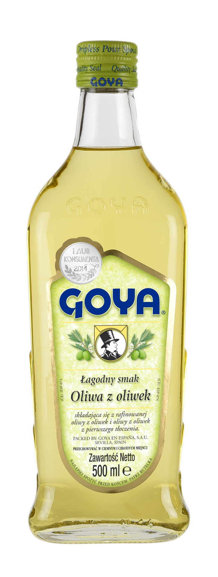Goya Oliwa Z Oliwek Łagodny Smak 500Ml