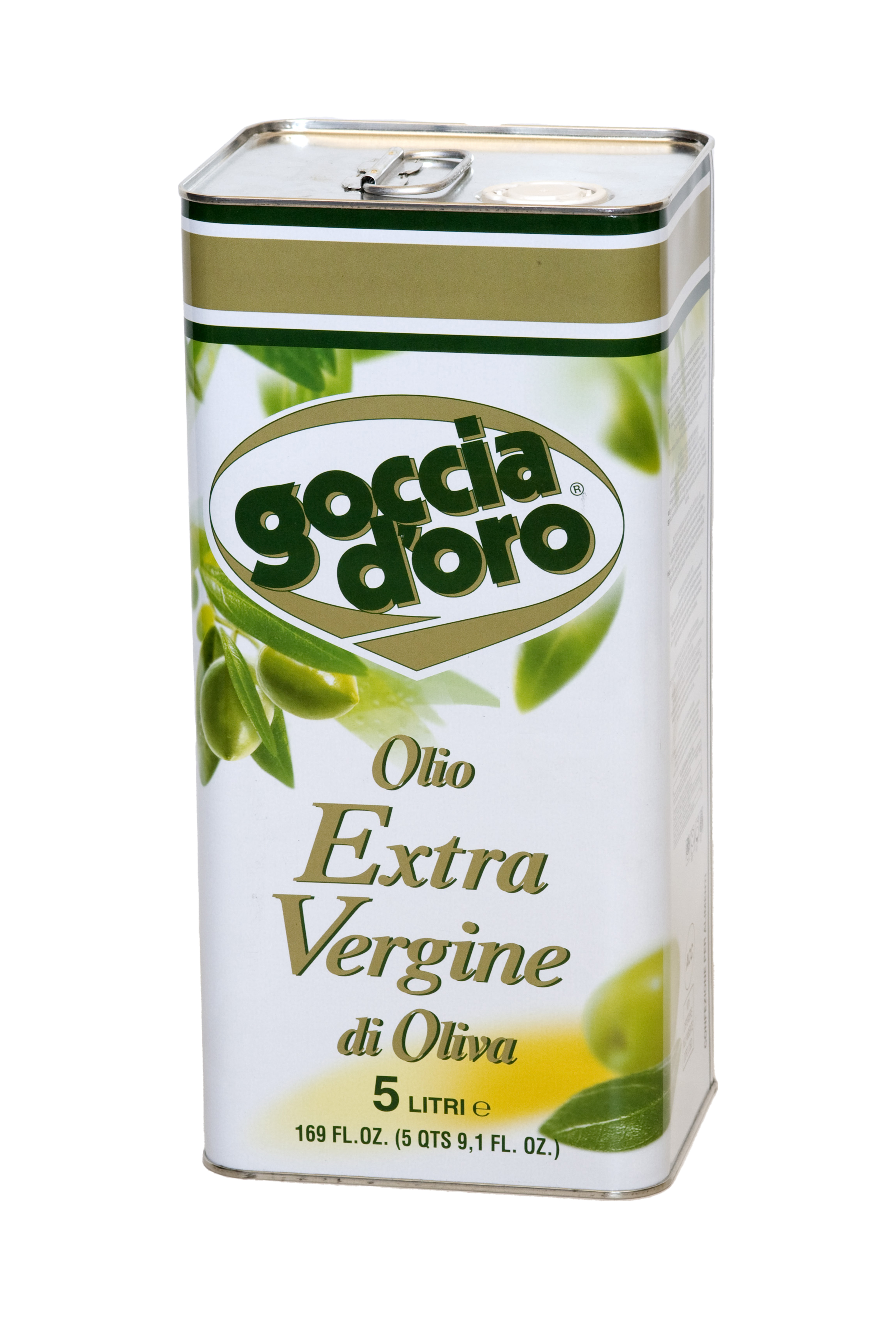 Oliwa Z Oliwek Extra Vergine 5 L Goccia D'Oro