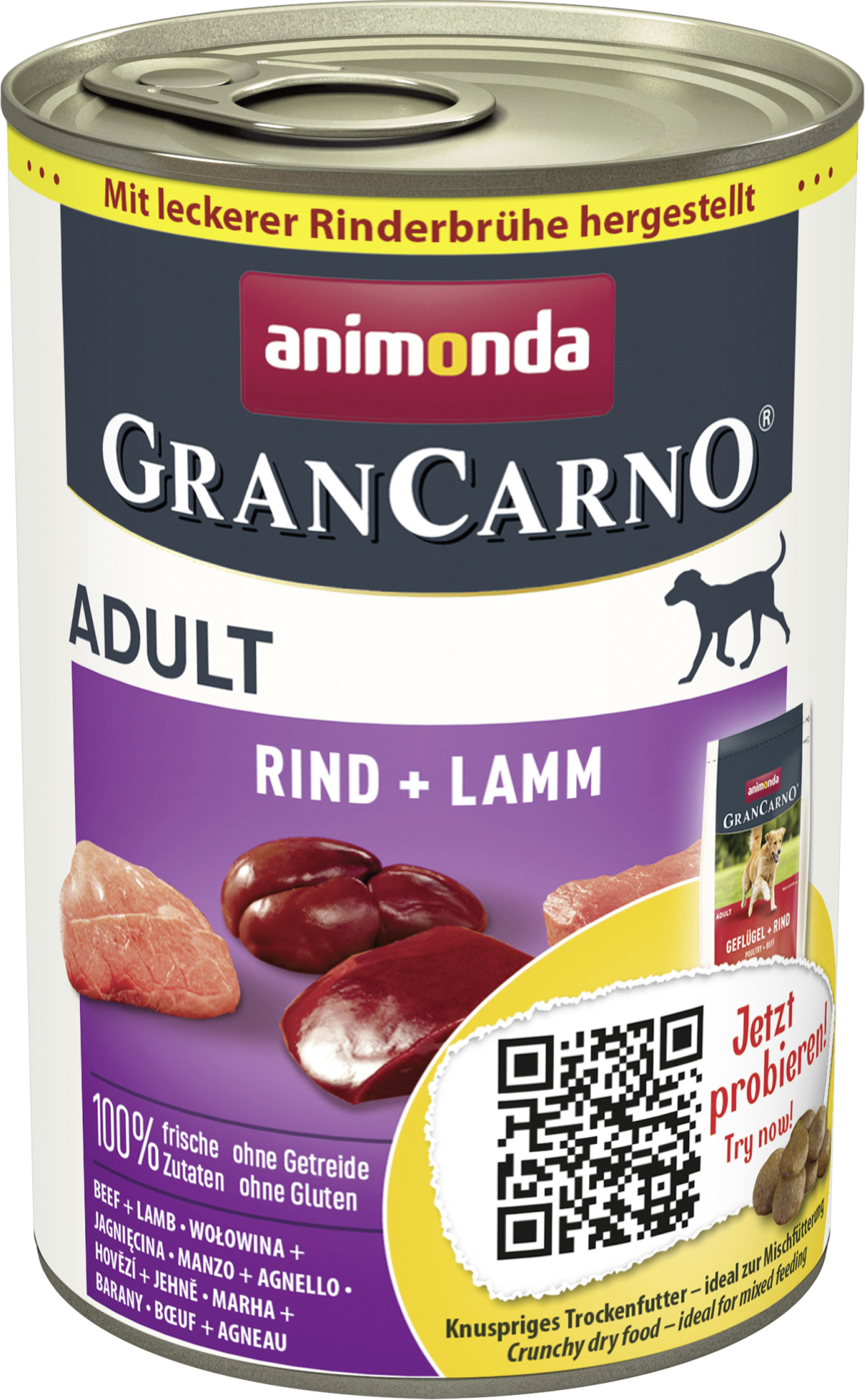 Animonda Grancarno Adult Wołowina + Jagnięcina 400G