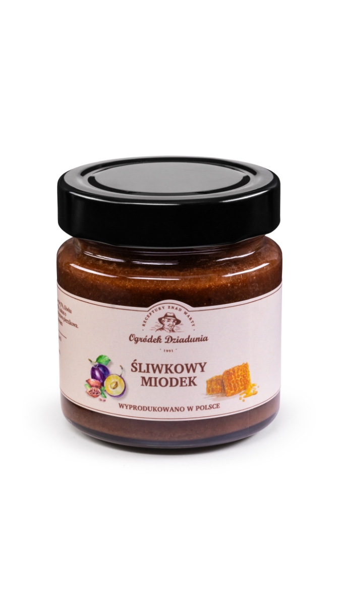 Śliwkowy Miodek 250 G Ogródek Dziadunia