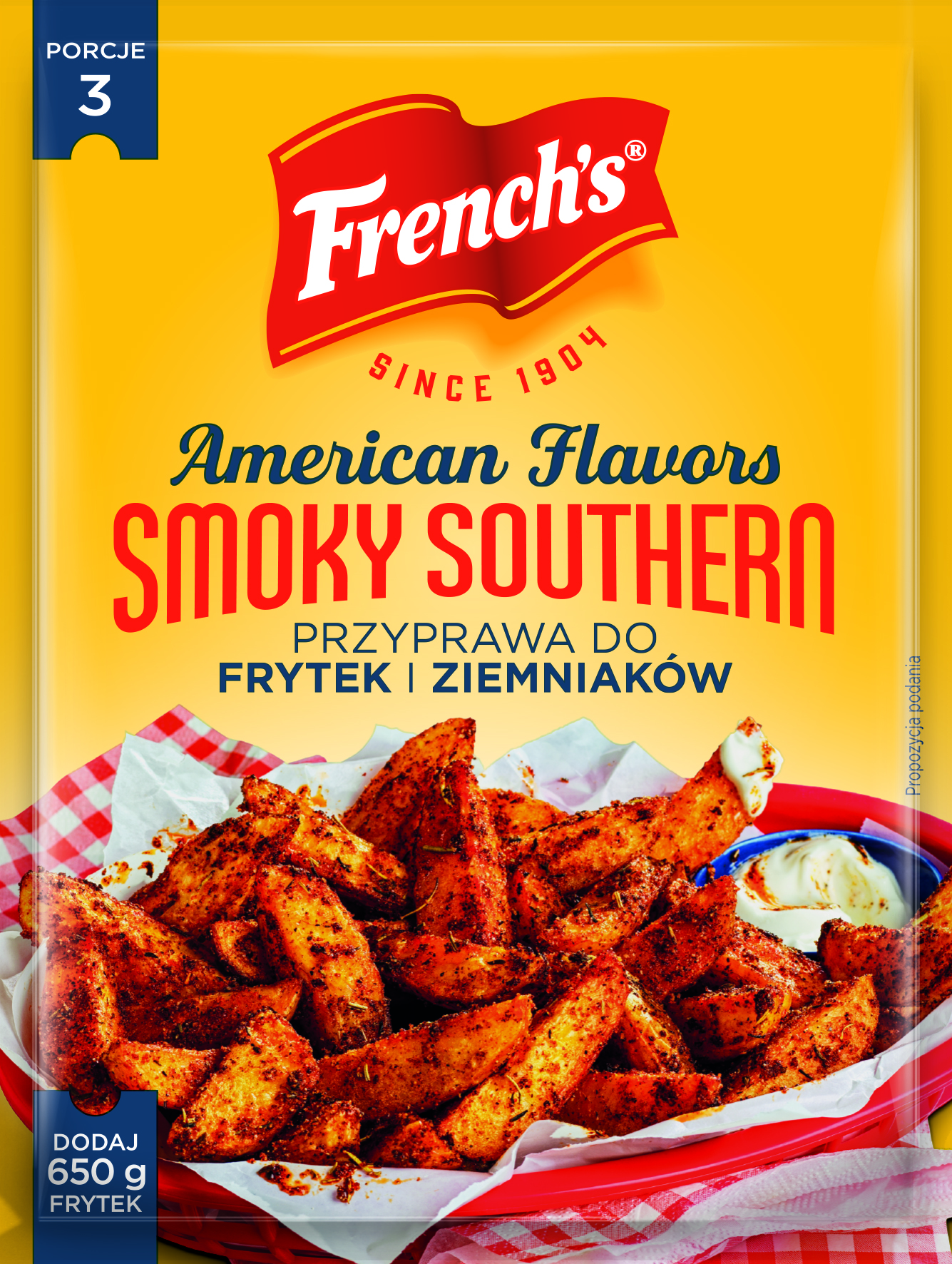 Przyprawa Do Frytek I Ziemniaków Smoky Southern French'S 15G