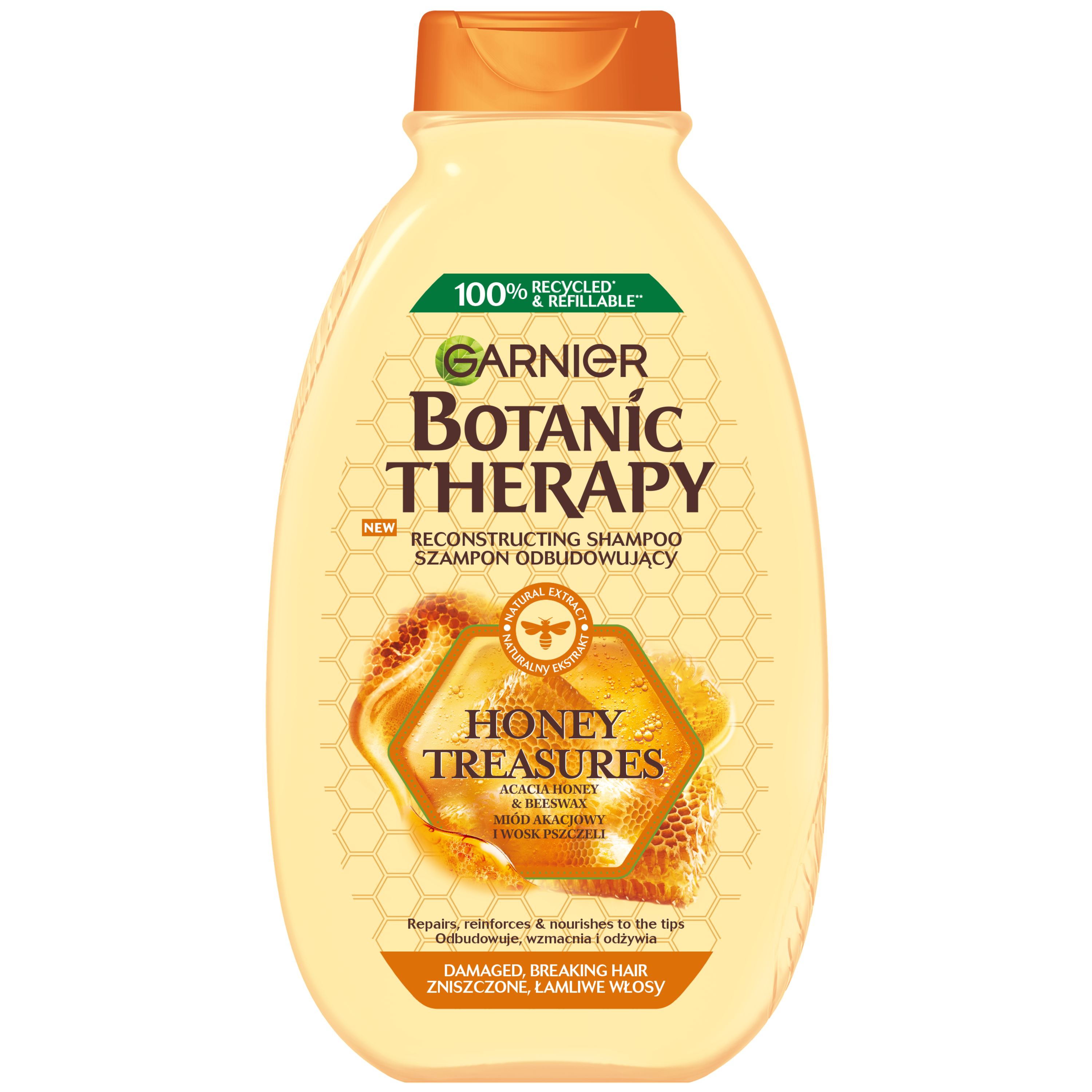 Garnier Botanic Therapy Miód & Propolis Szampon Odżywczy 400 Ml