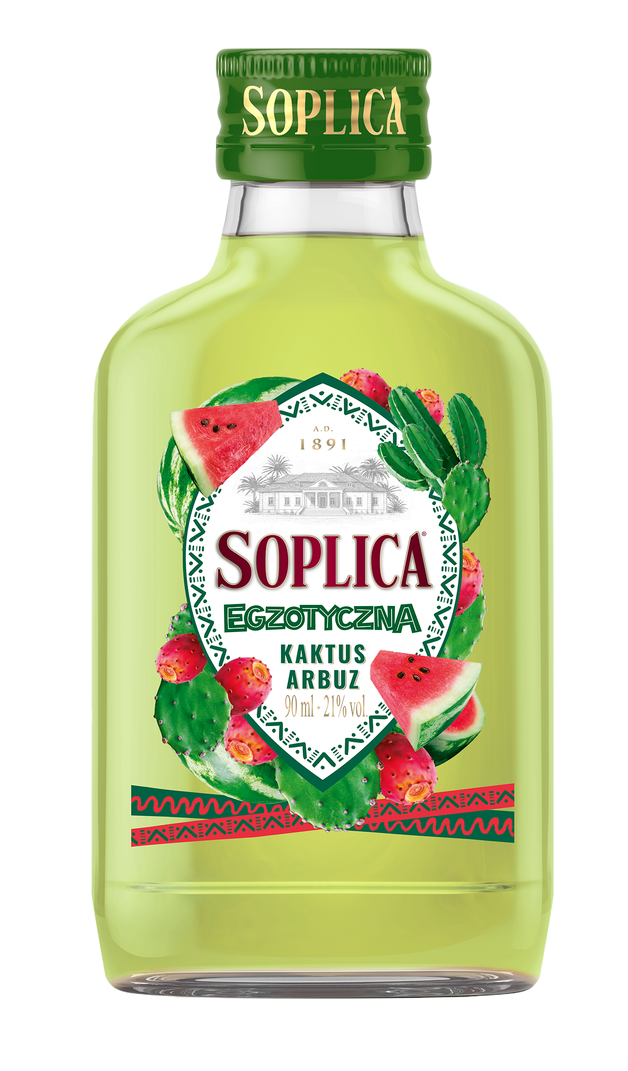 Soplica Kaktus Arbuz 0,09L 21%