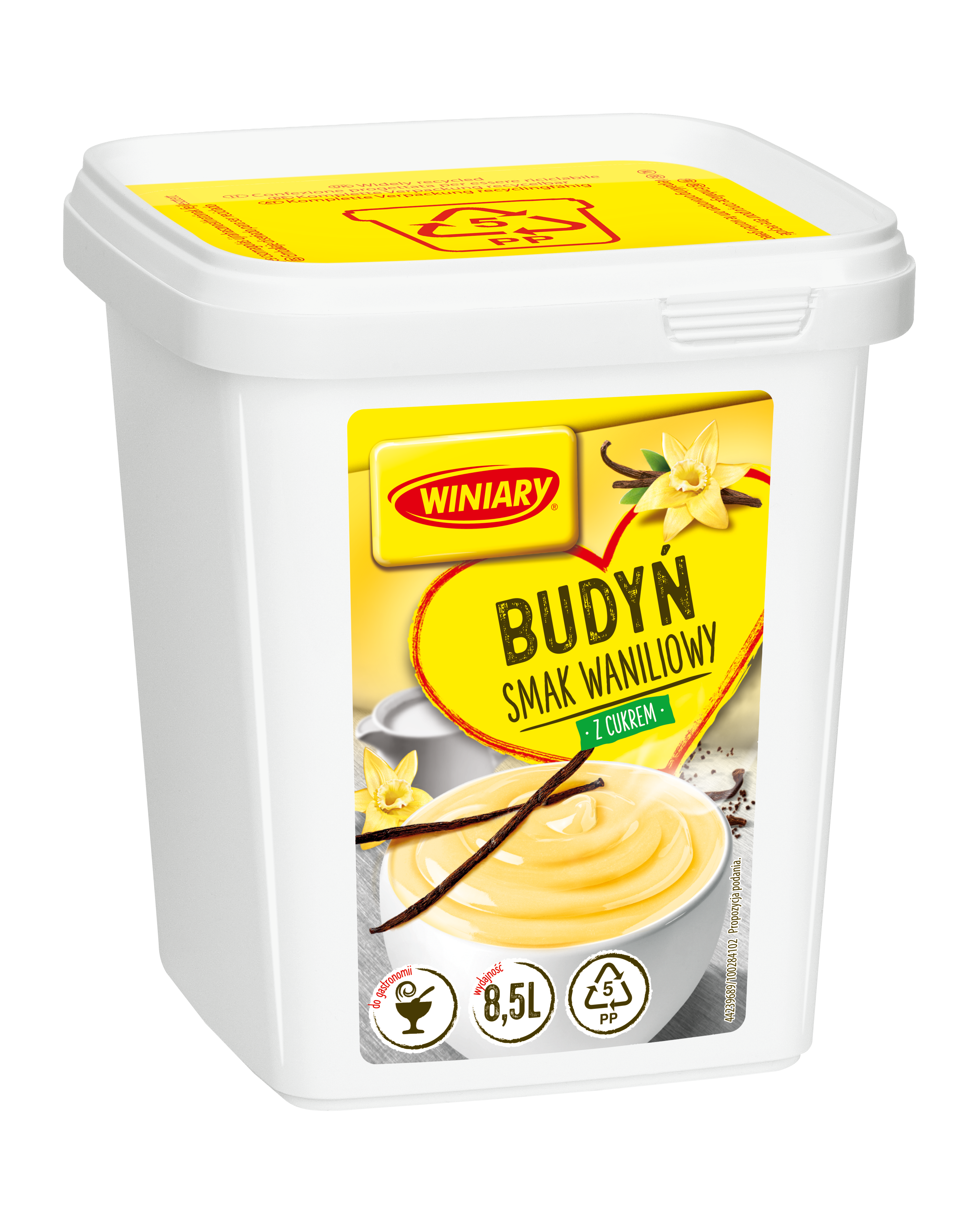 Winiary Budyń O Smaku Waniliowym Z Cukrem 1,02 Kg