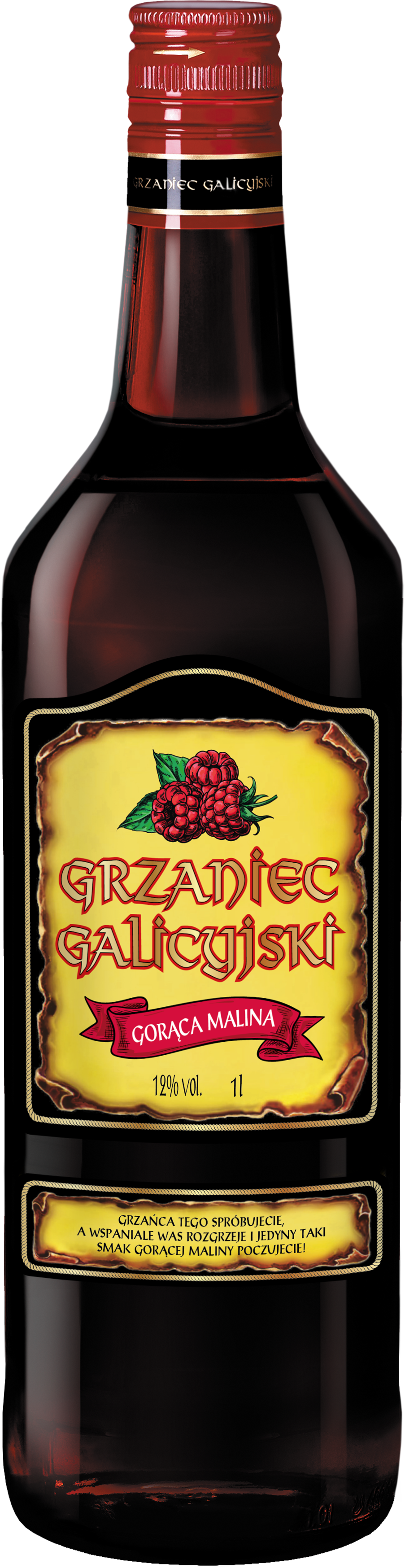 Grzaniec Galicyjski Gorąca Malina 1000 Ml 12%