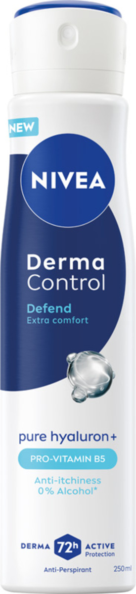 Nivea Derma Control Defend Antyperspirant Spray 250 Ml