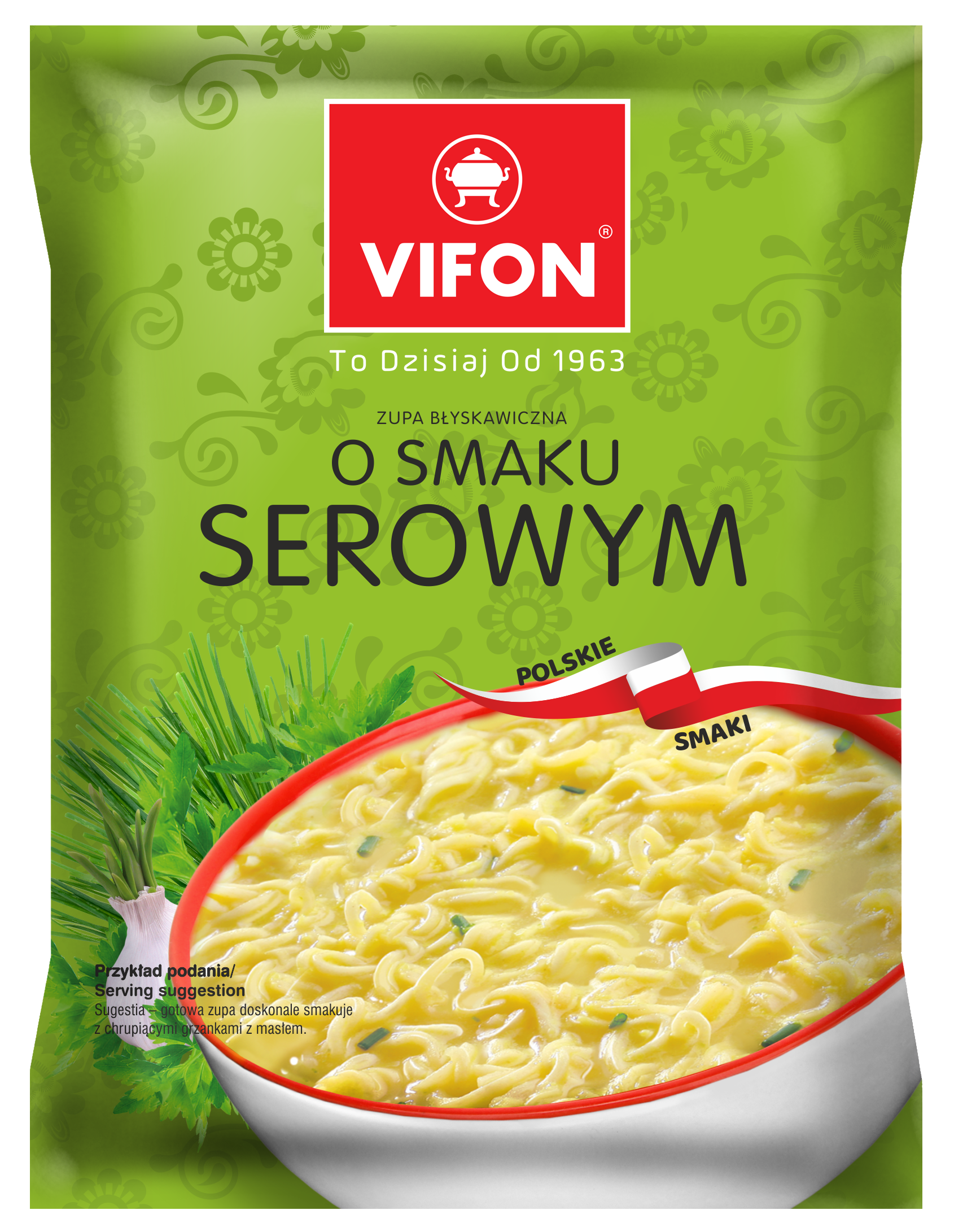 Vifon Zupa Błyskawiczna O Smaku Serowym (Polskie Smaki) 65 G