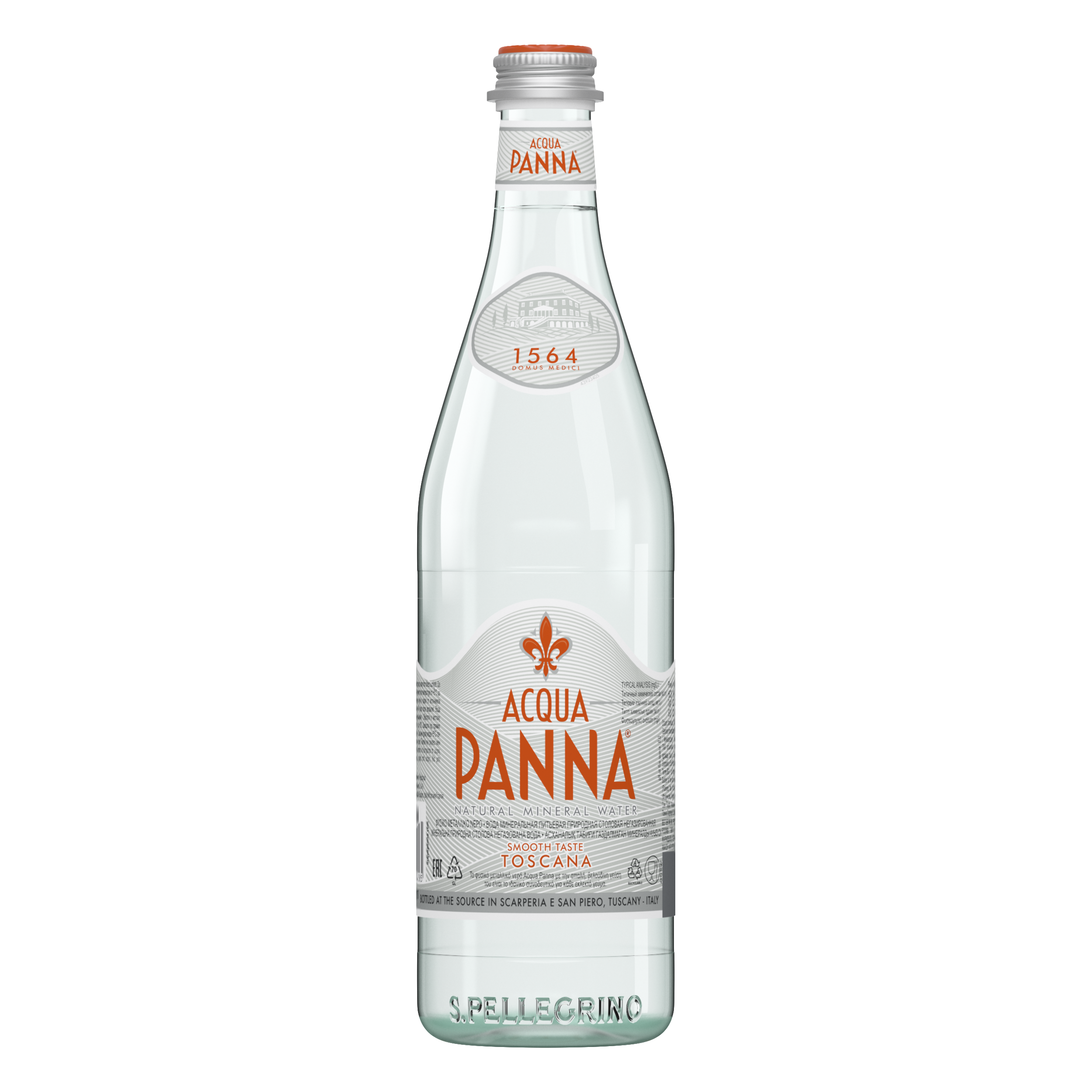 Acqua Panna Naturalna Woda Mineralna Niegazowana 0,75 L Szklana