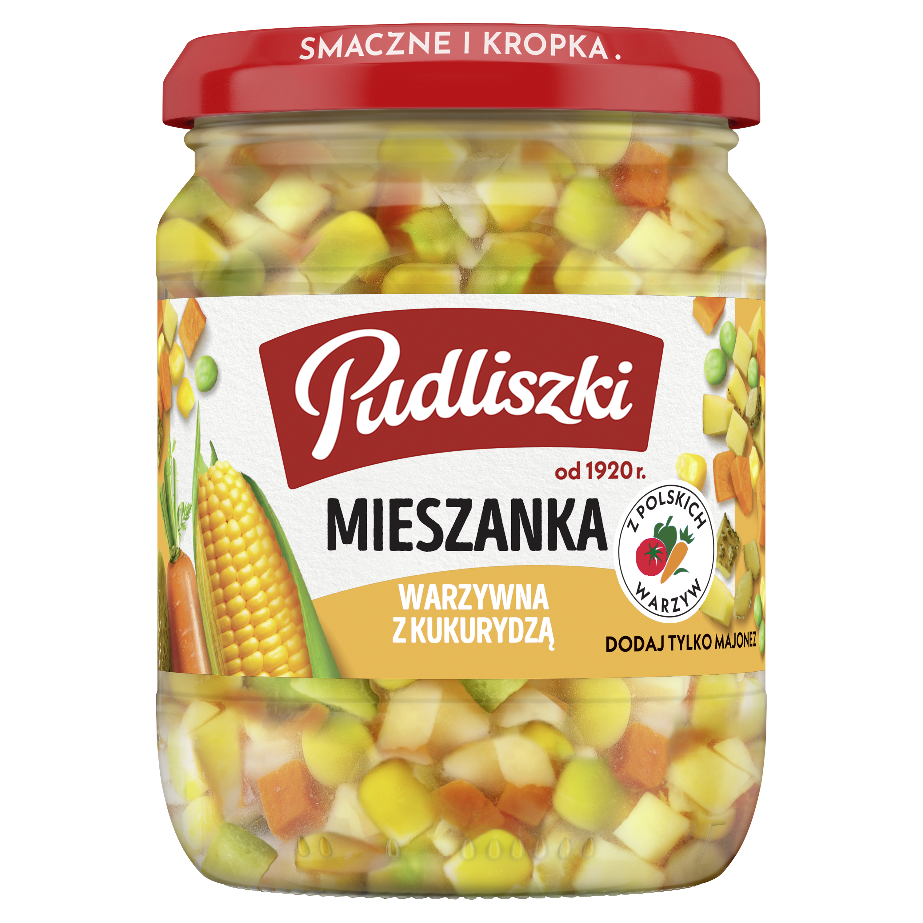 Pudliszki Mieszanka Warzywna Z Kukurydzą 450 G