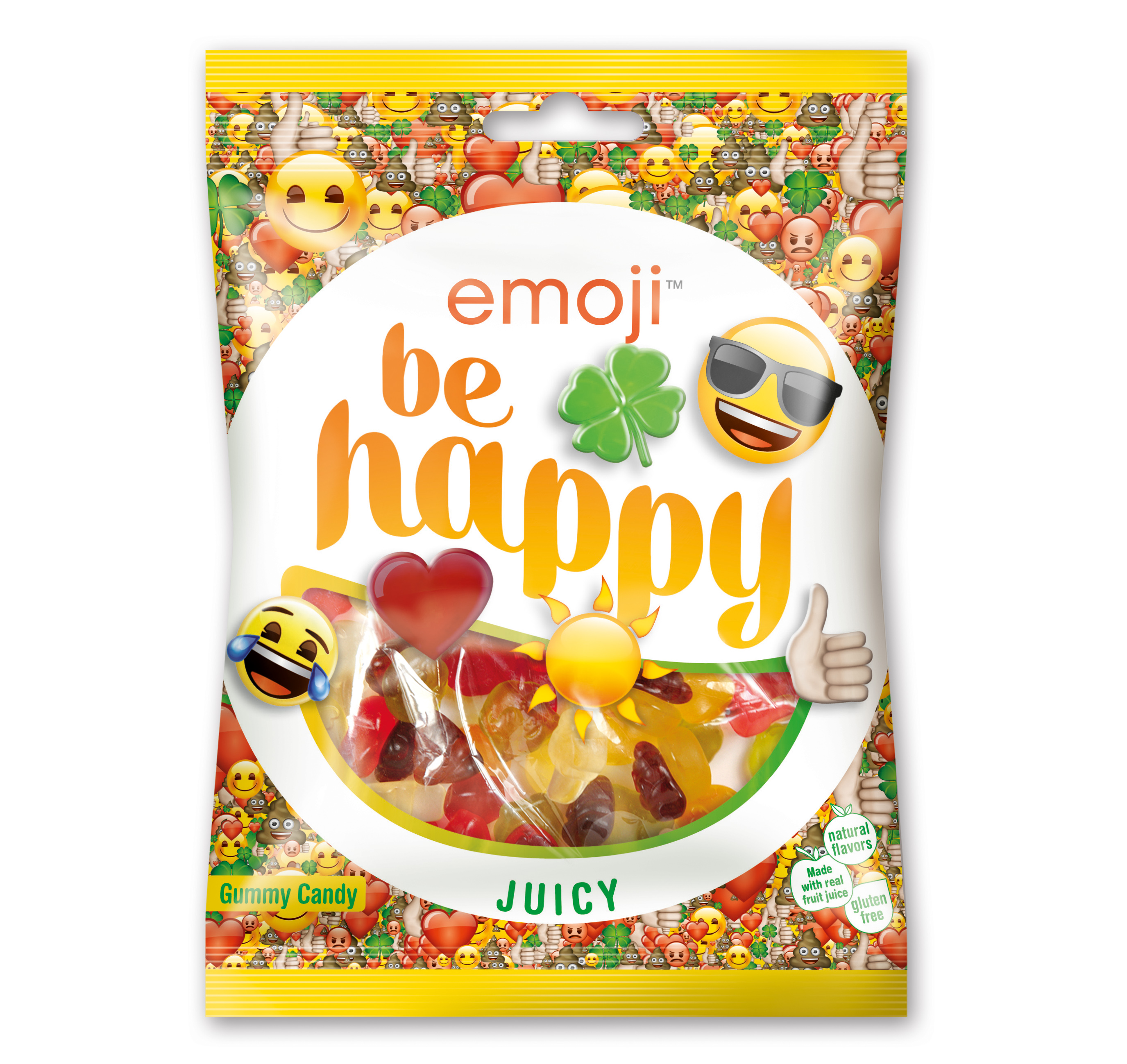 Emoji Juicy Gummy Żelki O Smaku Owocowym 175 G