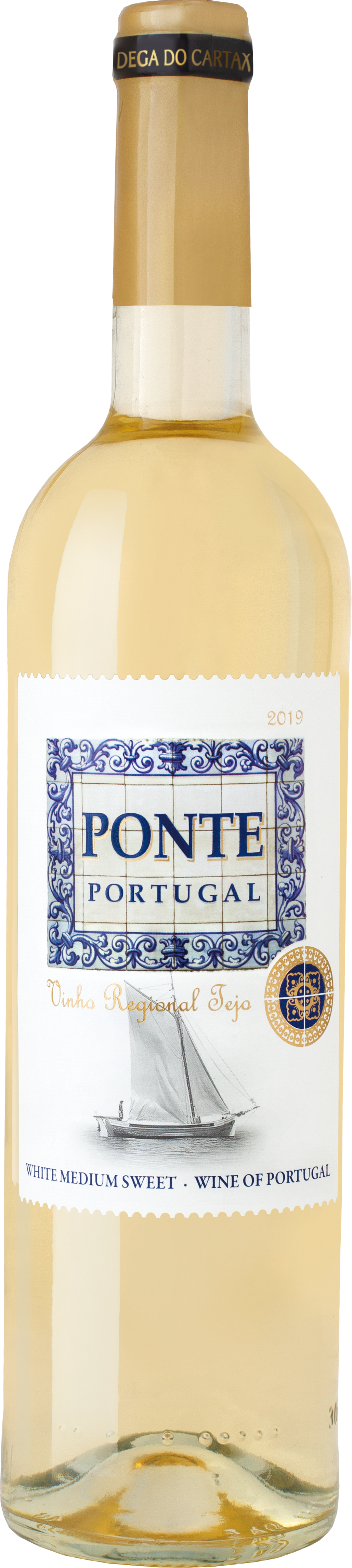 Ponte Portugal Tejo Wino Białe Półsłodkie 750Ml