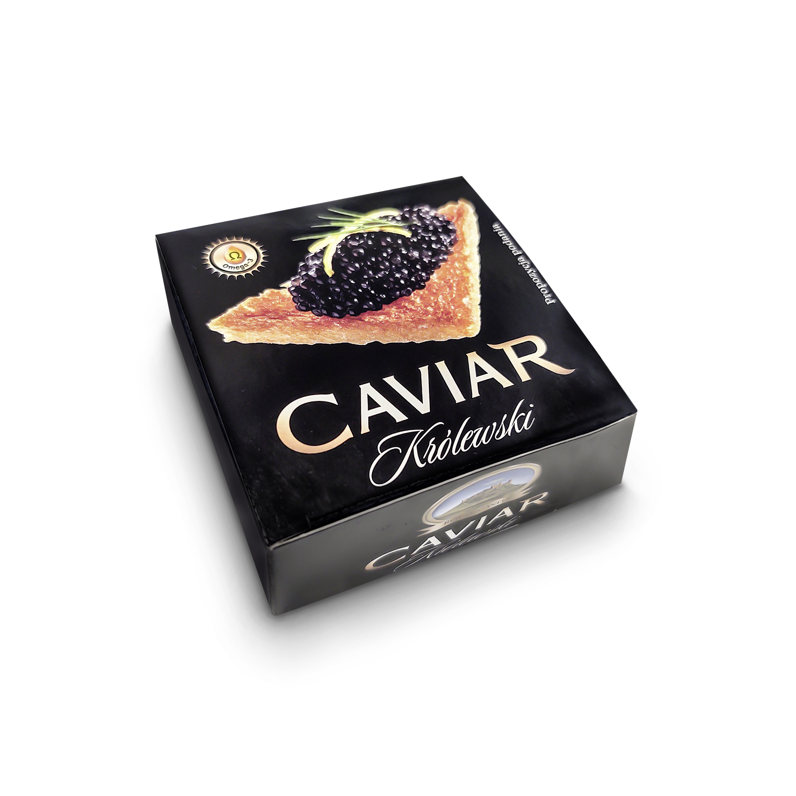 Kawior Czarny Królewski Z Taszy 50G Aakerman