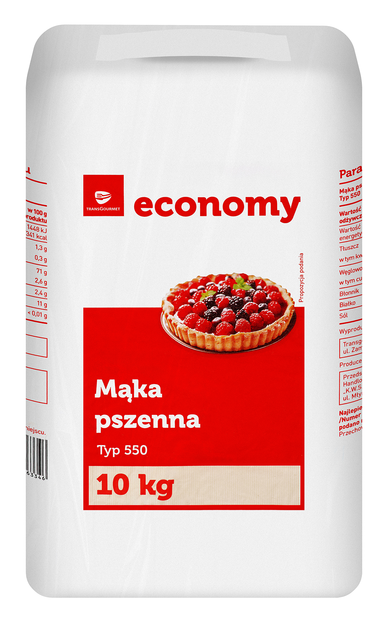 Tge Mąka Pszenna Typ 550 10 Kg