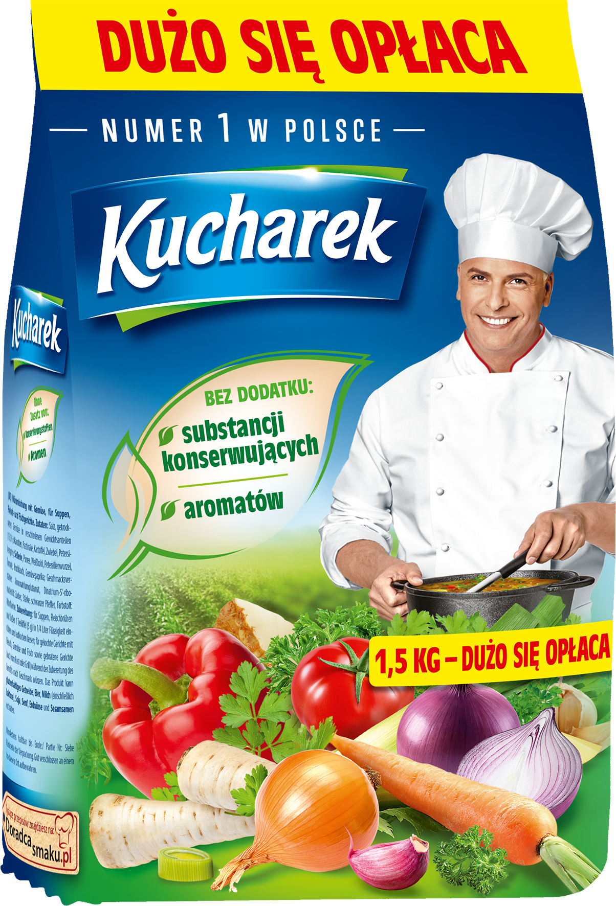 Przyprawa Do Potraw 1,5 Kg Kucharek